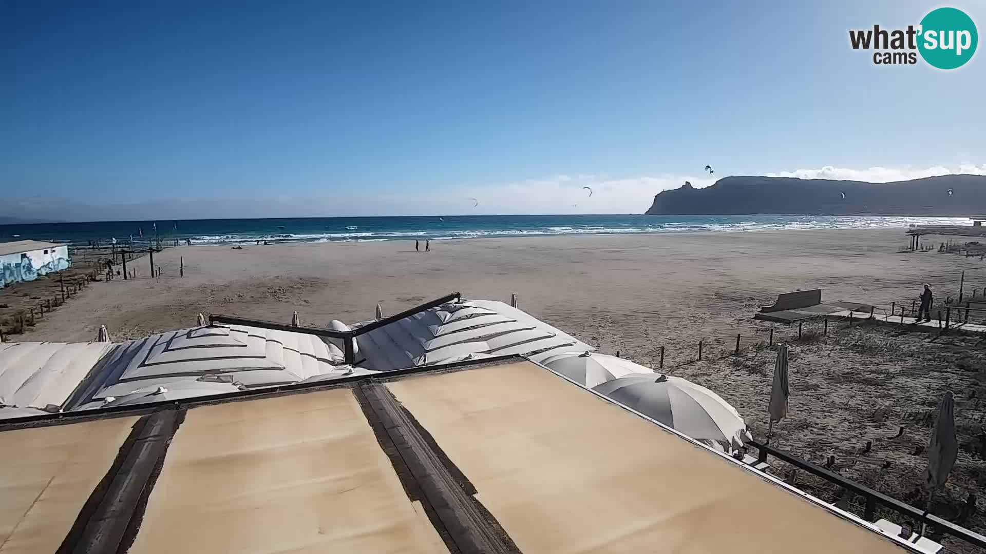 Webcam plage de Poetto | Cagliari | Sardaigne