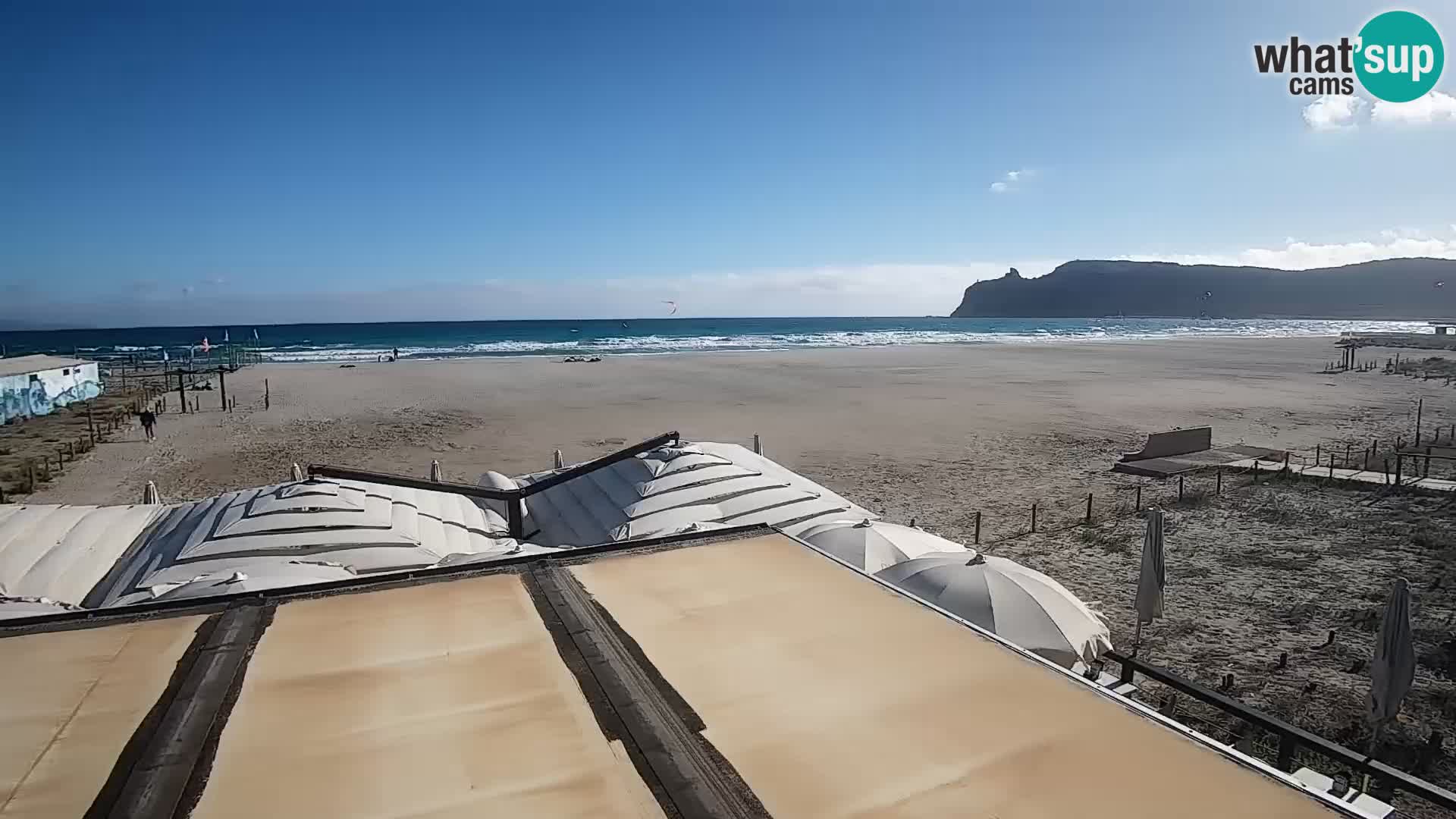 Poetto beach webcam | Cagliari | Sardinia
