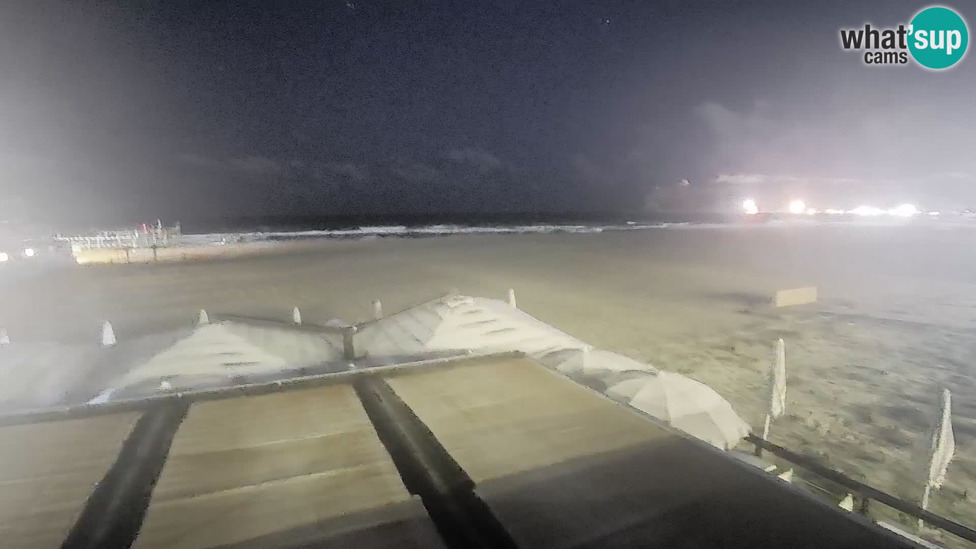 Poetto beach webcam | Cagliari | Sardinija