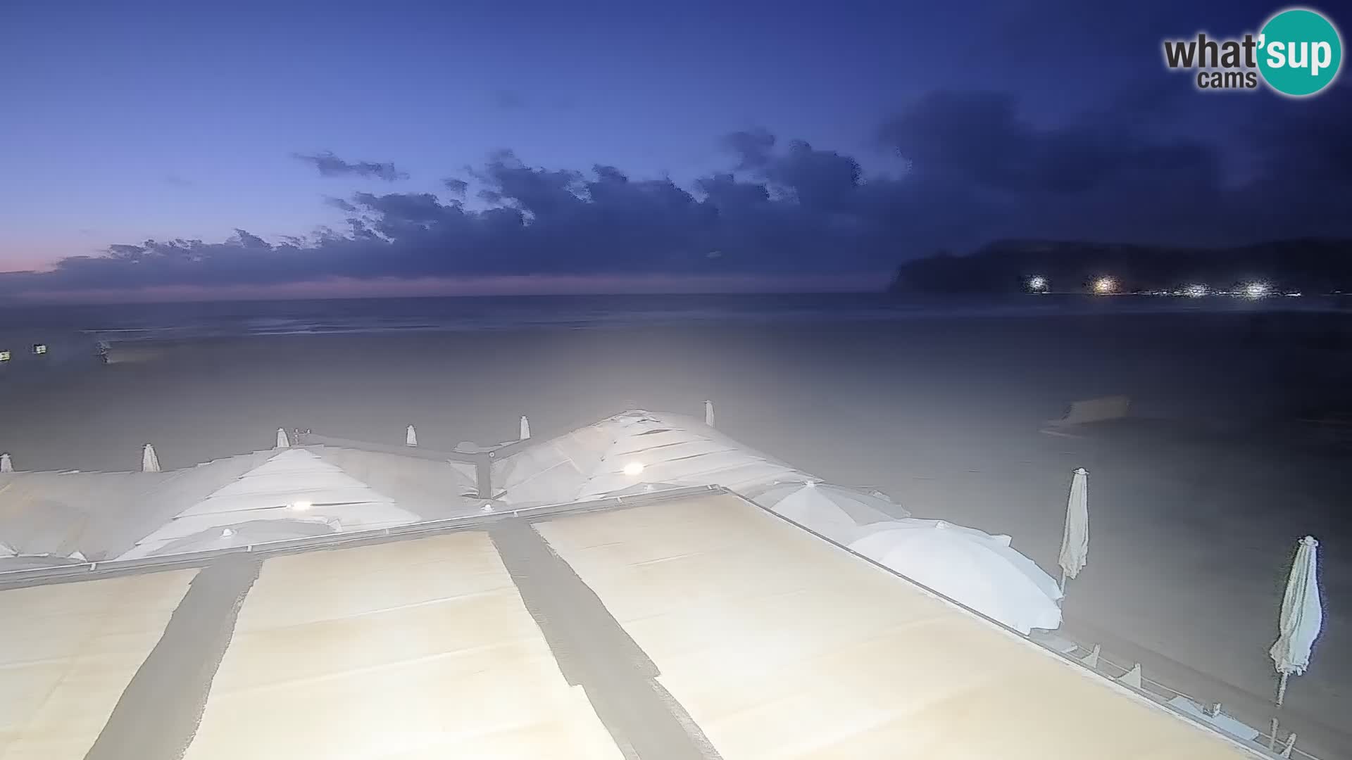 Poetto beach webcam | Cagliari | Sardinija