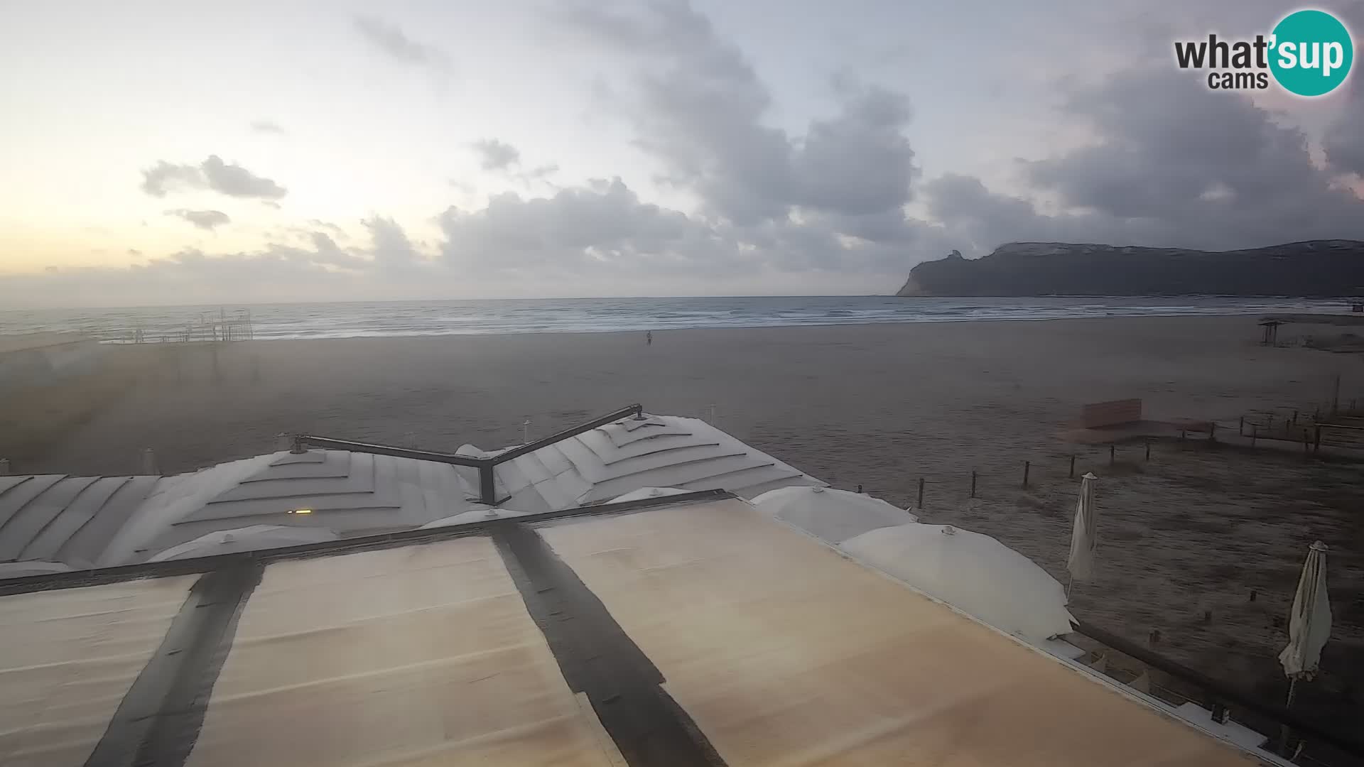 Poetto beach webcam | Cagliari | Sardinija