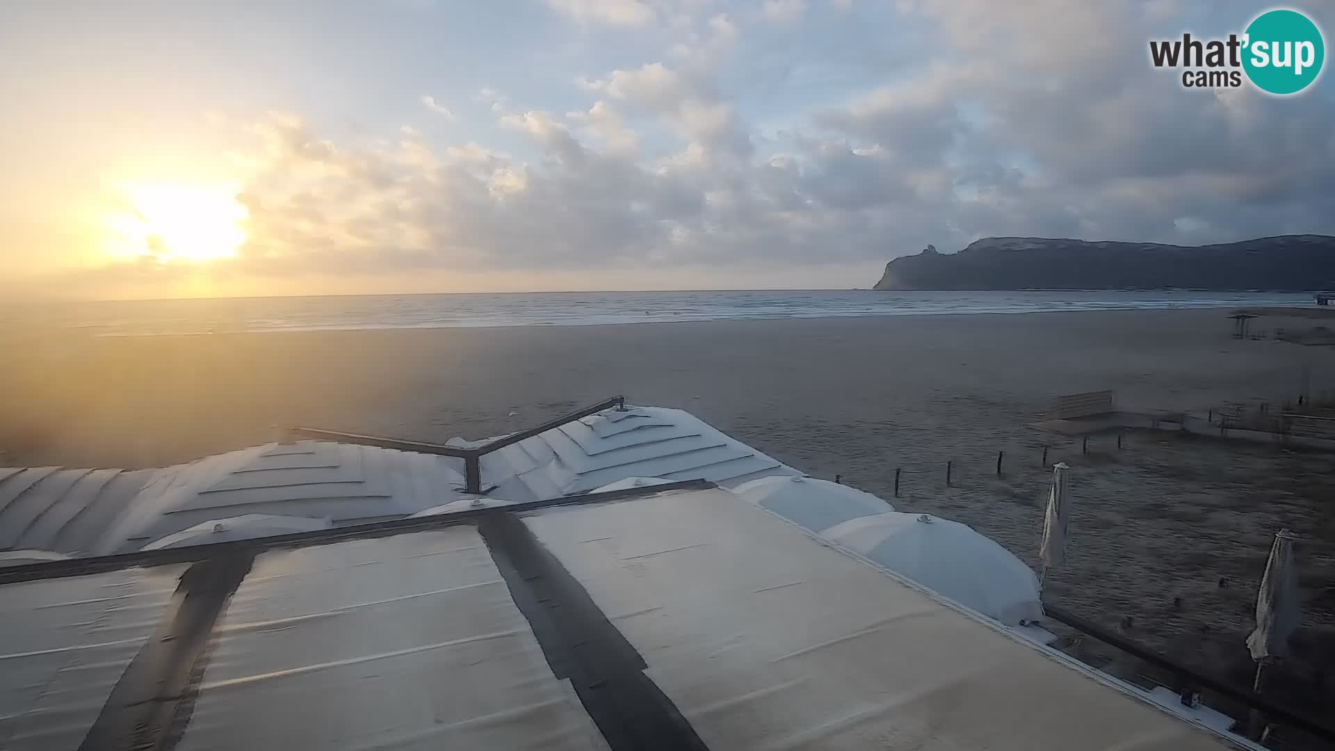 Poetto Strand Webcam | Cagliari | Sardinien
