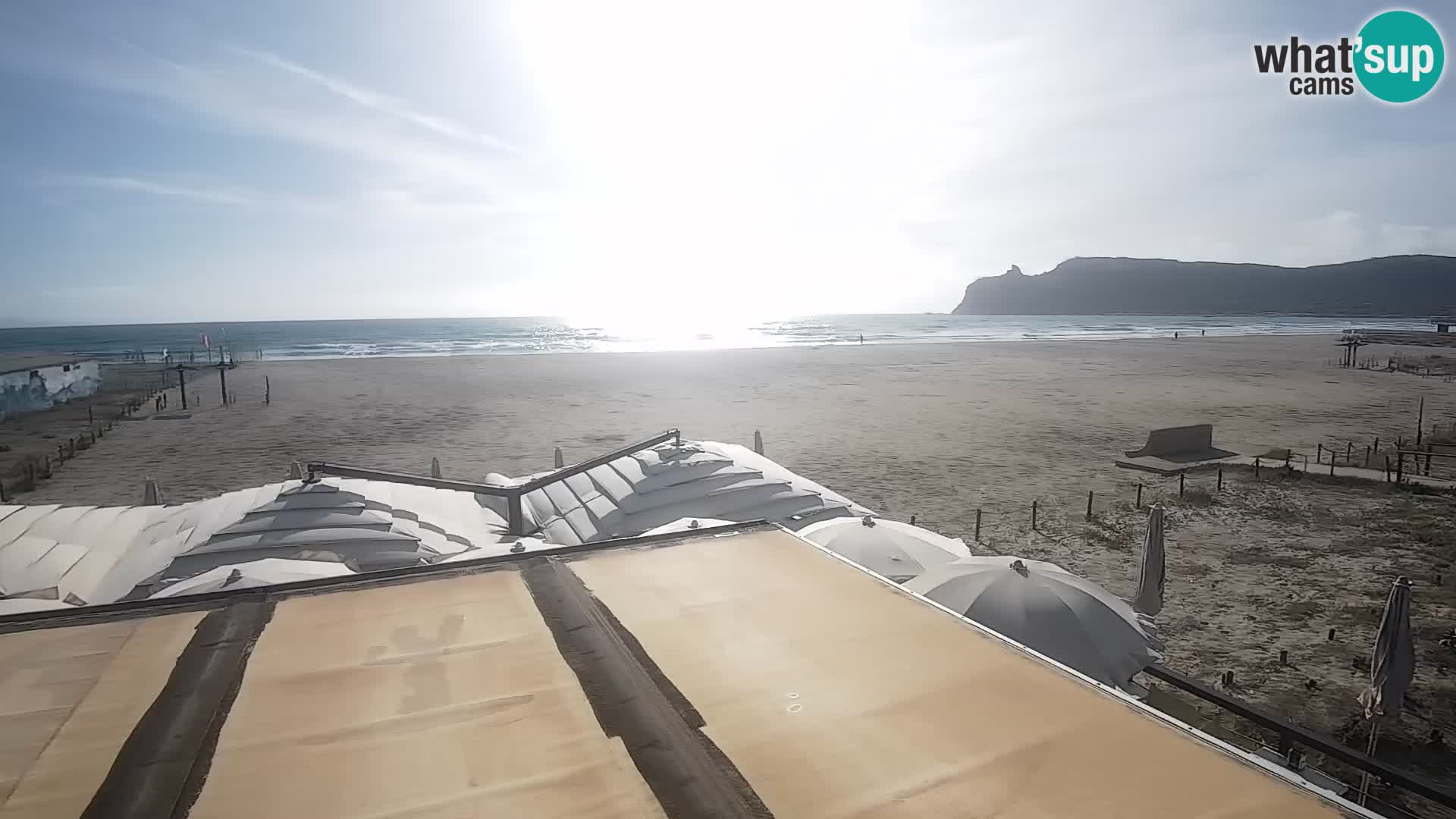 Poetto beach webcam | Cagliari | Sardinia