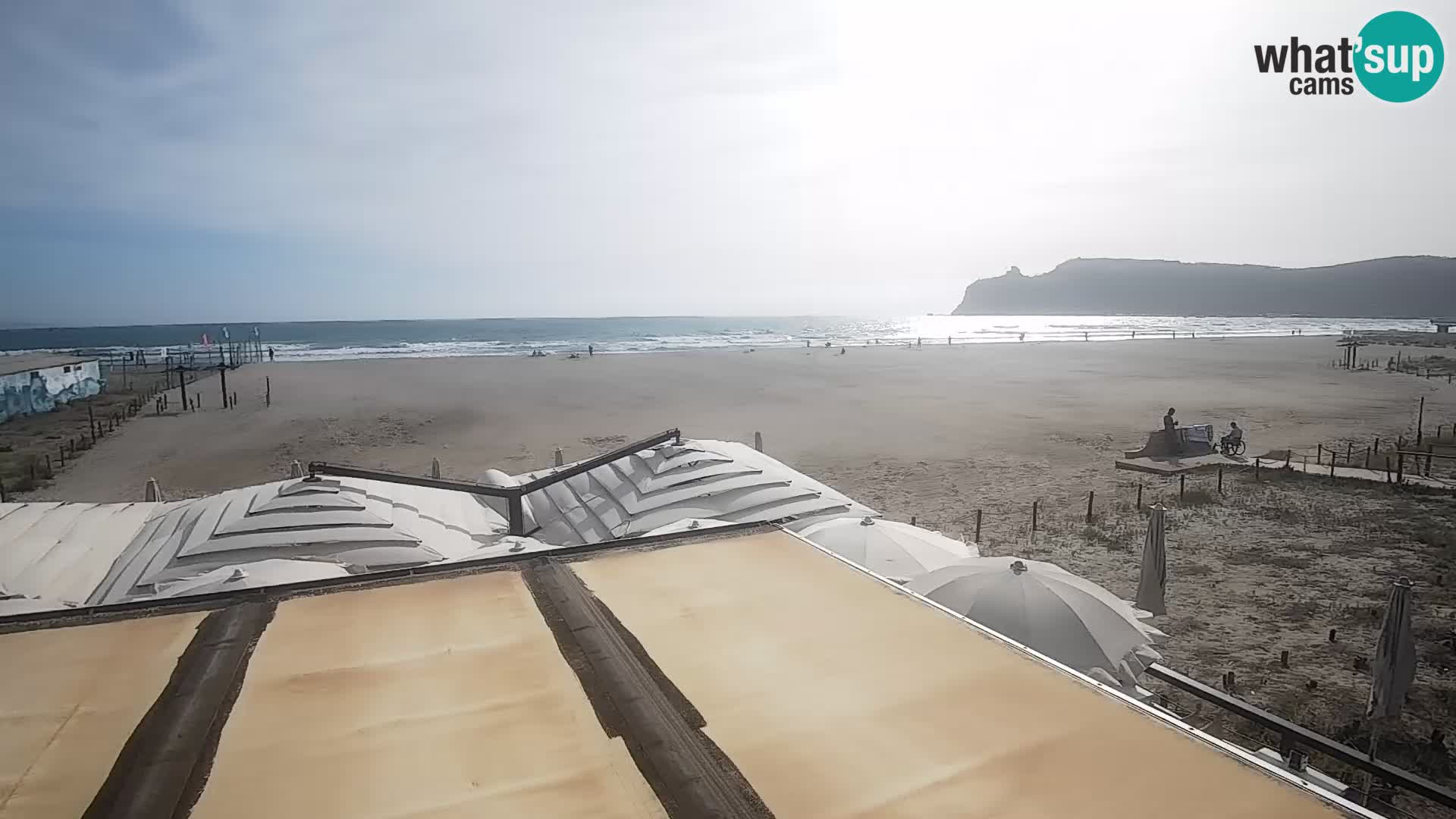 Webcam spiaggia del Poetto | Cagliari | Sardegna