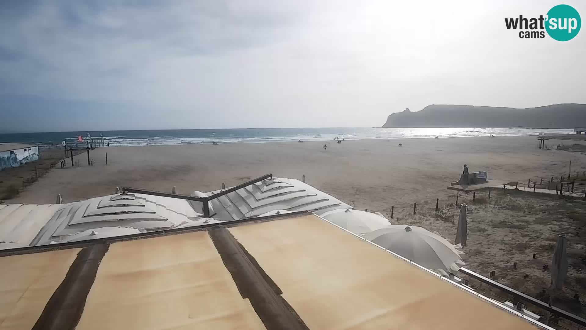 Poetto beach webcam | Cagliari | Sardinia