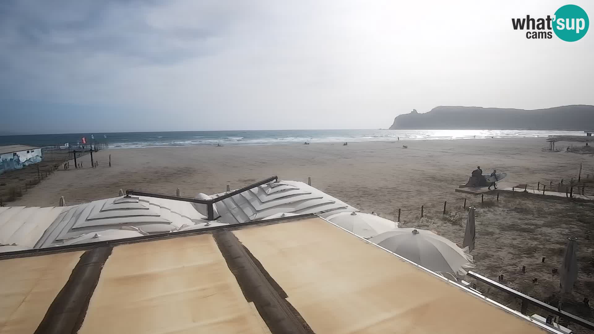 Poetto beach webcam | Cagliari | Sardinia