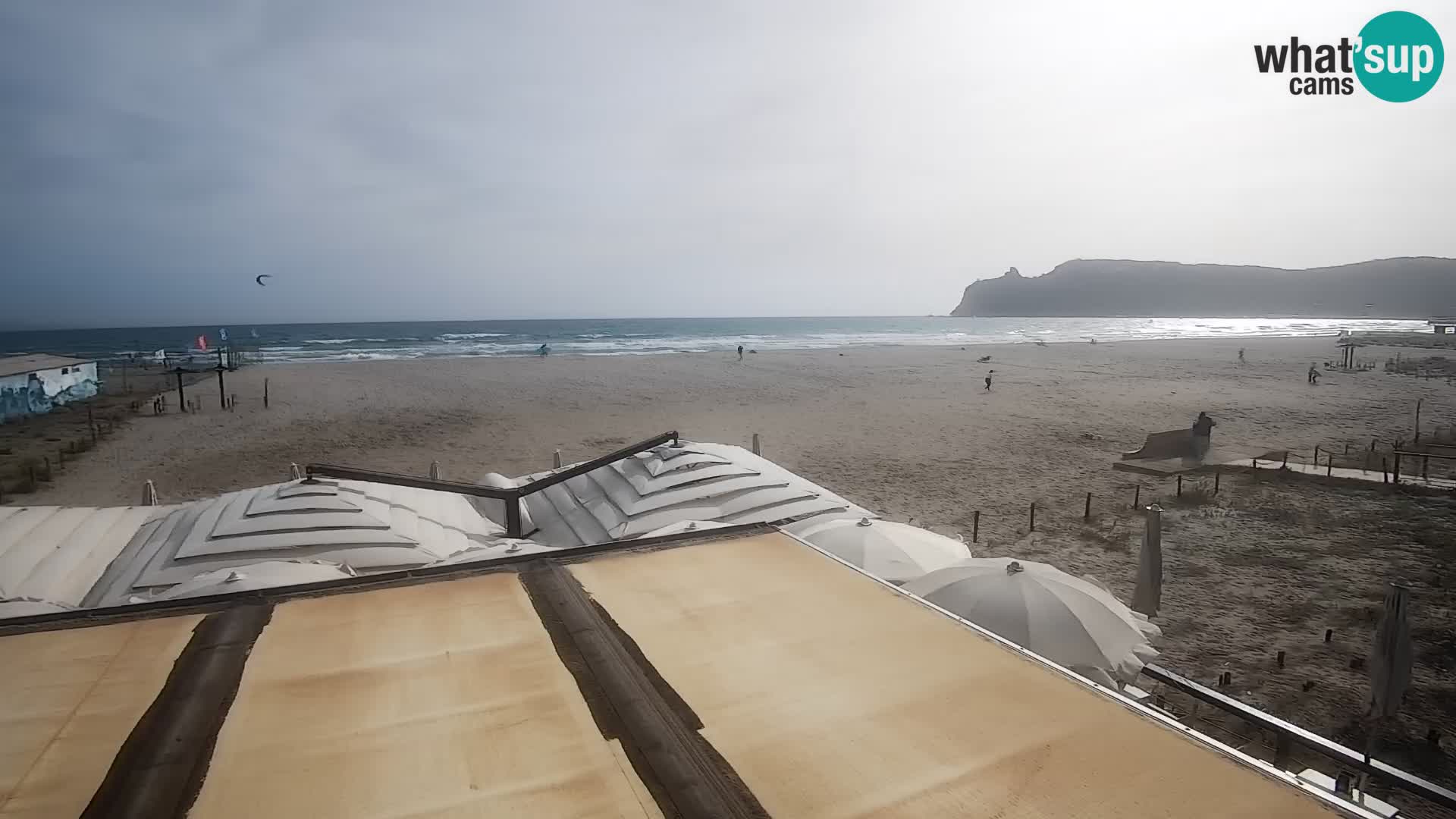 Poetto beach webcam | Cagliari | Sardinija