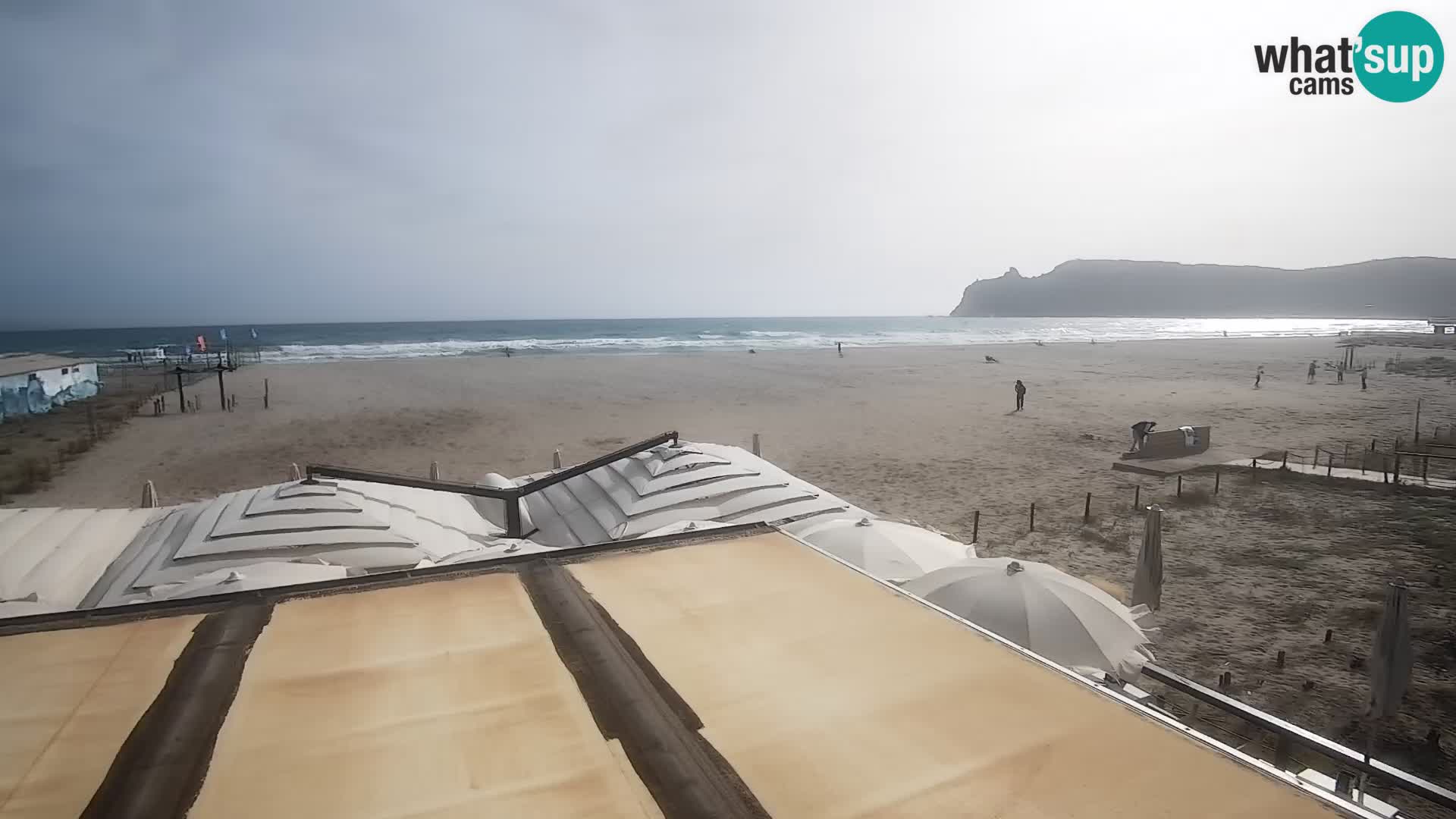 Poetto beach webcam | Cagliari | Sardinia