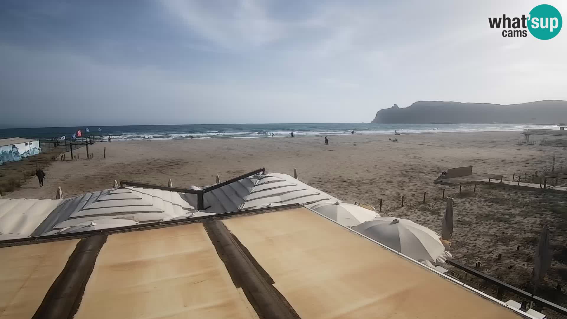 Poetto beach webcam | Cagliari | Sardinija
