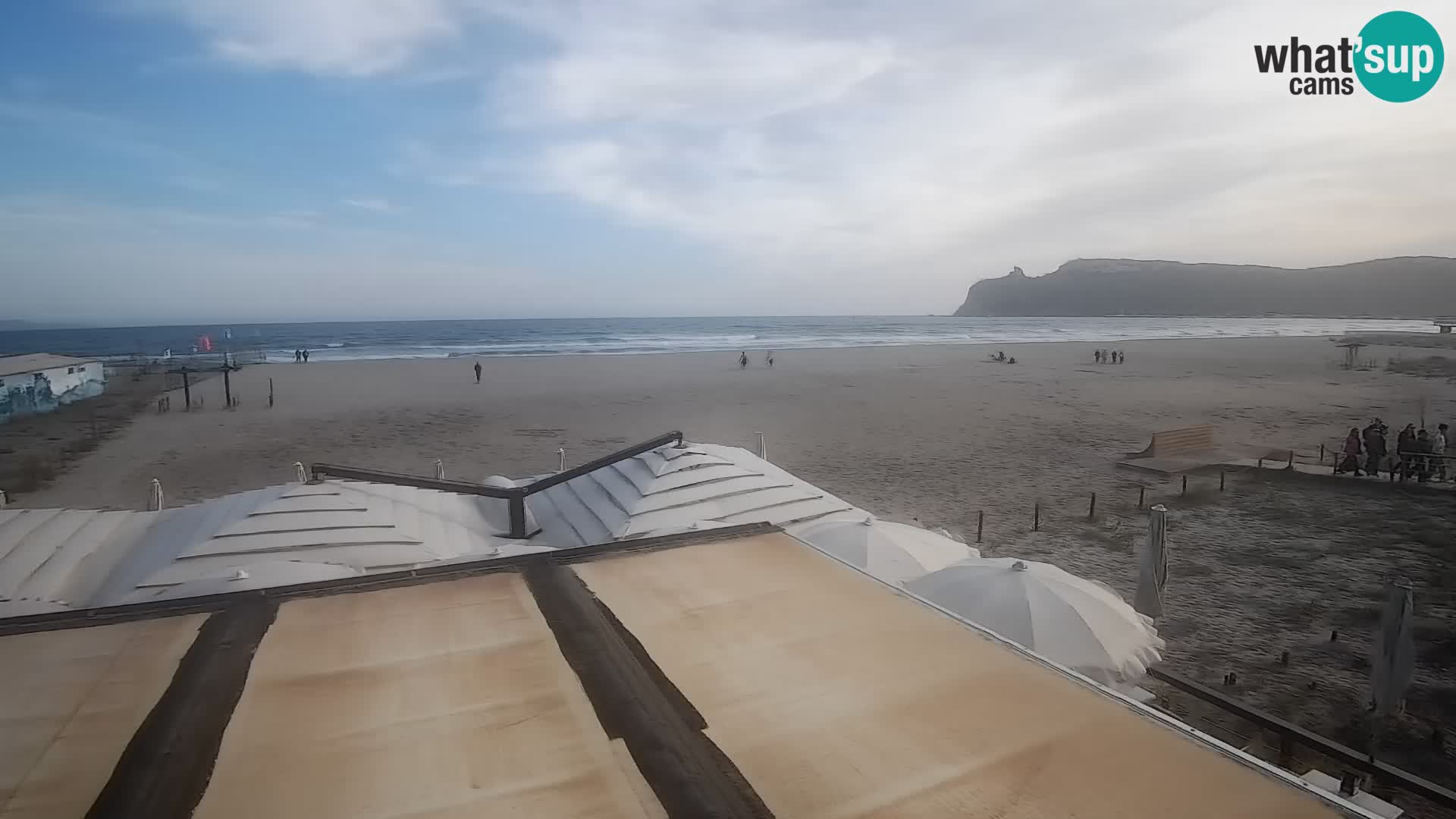 Poetto beach webcam | Cagliari | Sardinia
