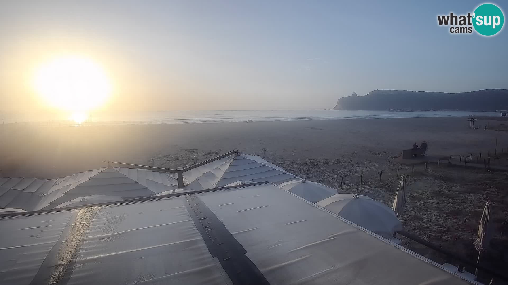 Poetto beach webcam | Cagliari | Sardinia