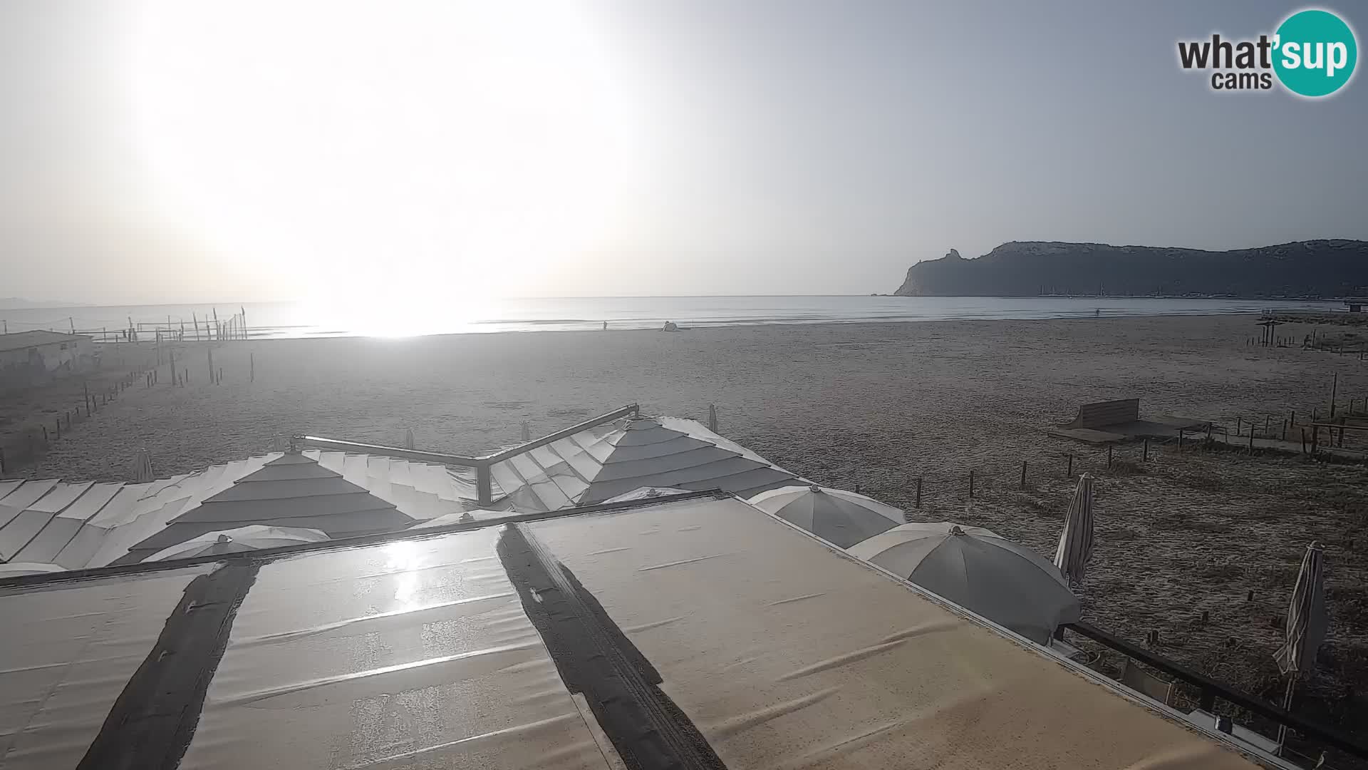Poetto beach webcam | Cagliari | Sardinia