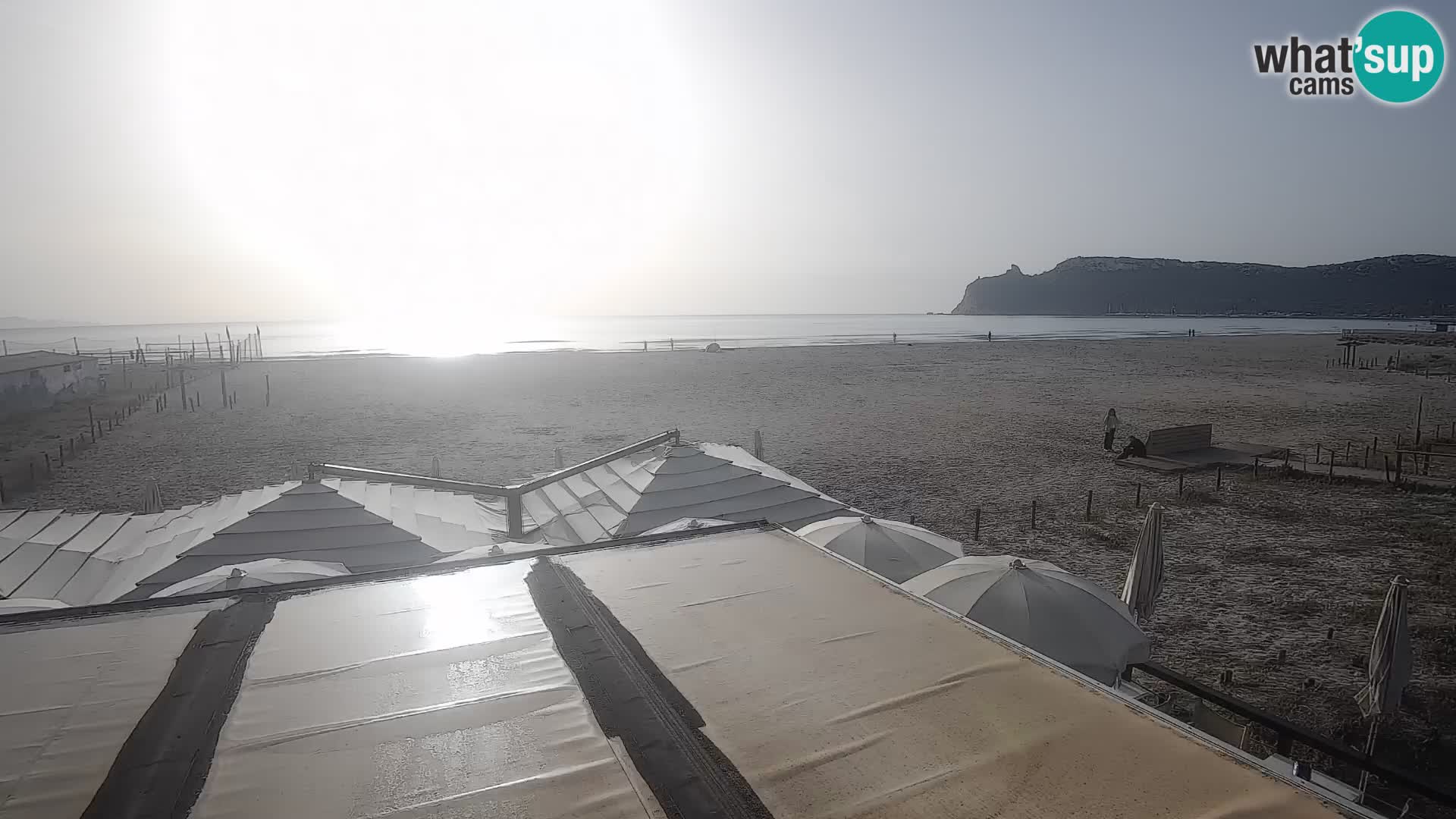 Webcam plage de Poetto | Cagliari | Sardaigne