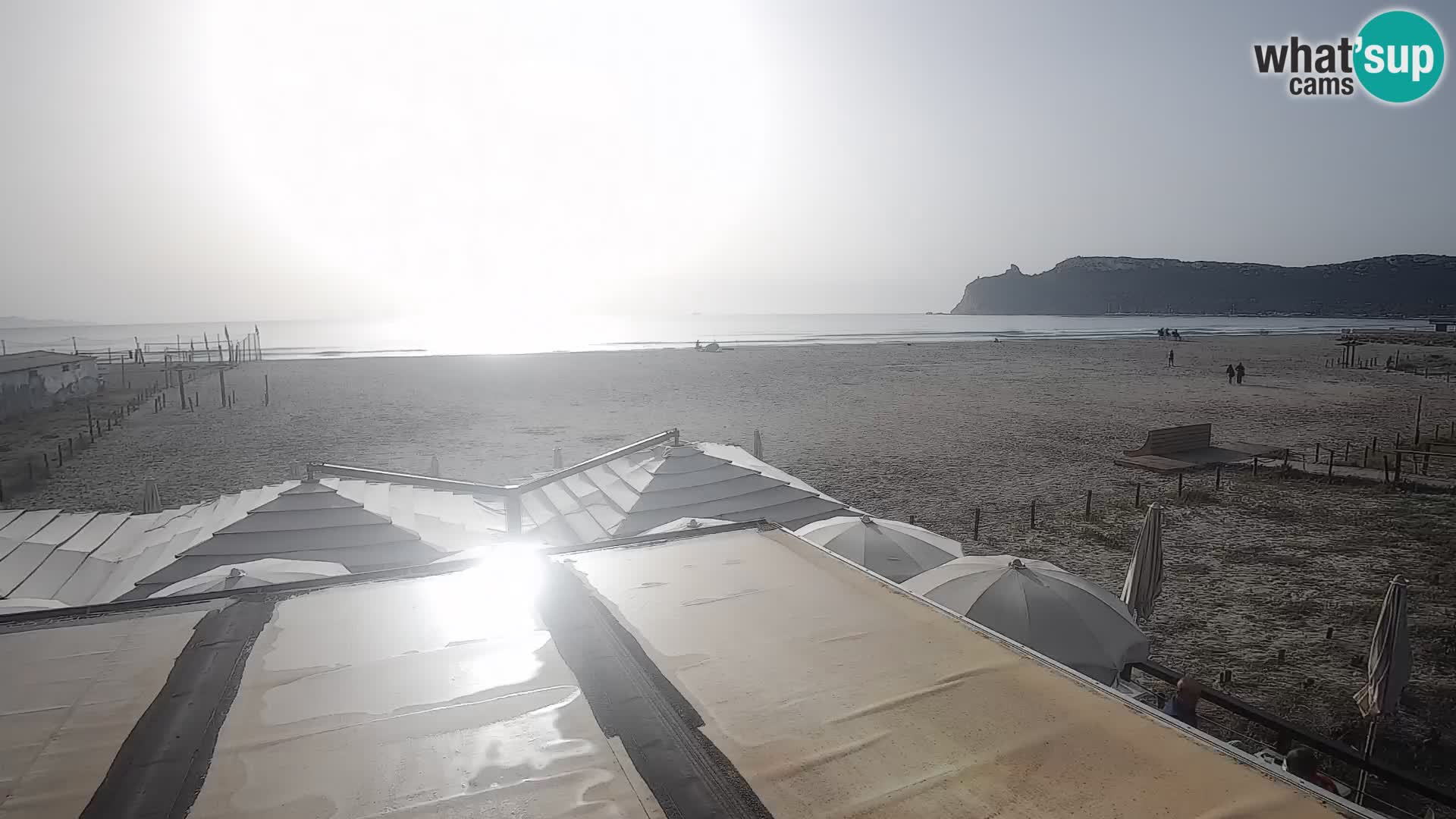 Poetto beach webcam | Cagliari | Sardinia