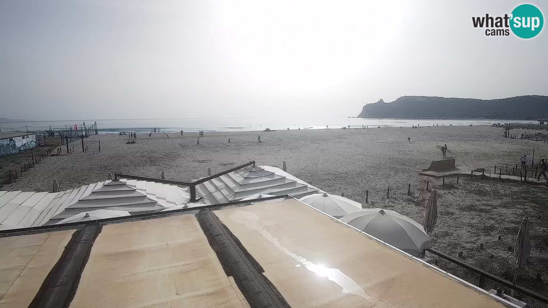 Webcam plage de Poetto | Cagliari | Sardaigne