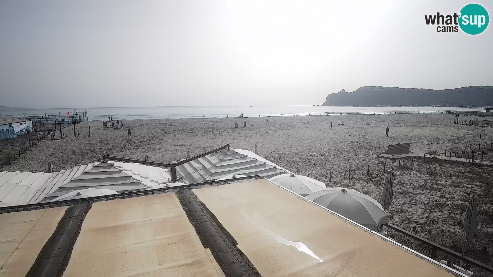 Poetto beach webcam | Cagliari | Sardinia