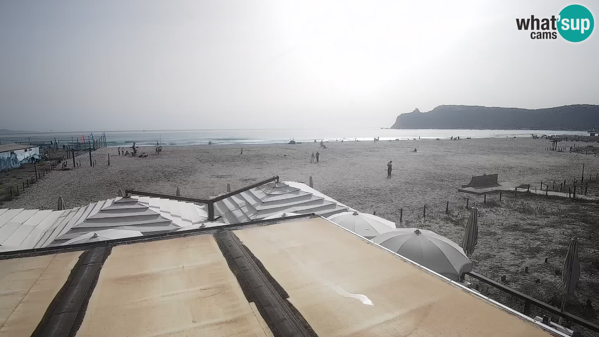 Poetto beach webcam | Cagliari | Sardinija