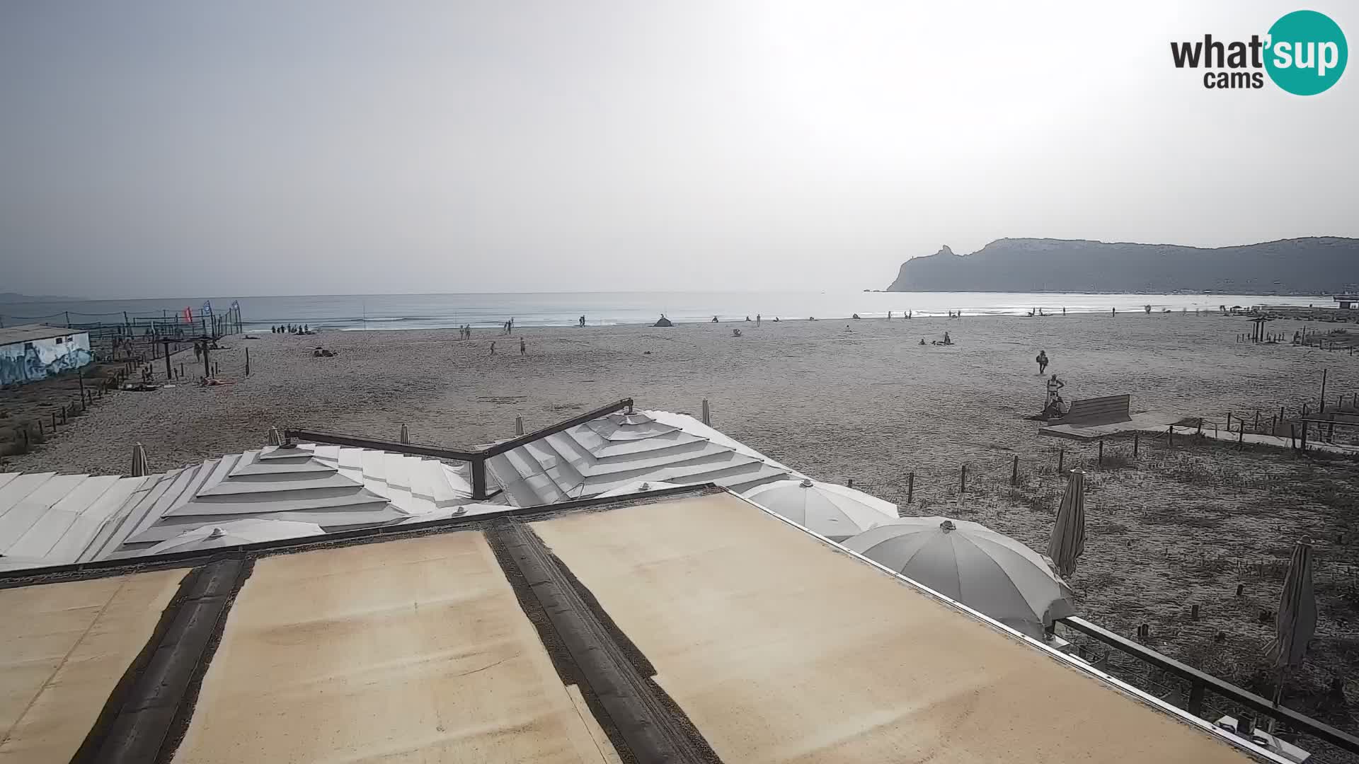 Webcam plage de Poetto | Cagliari | Sardaigne