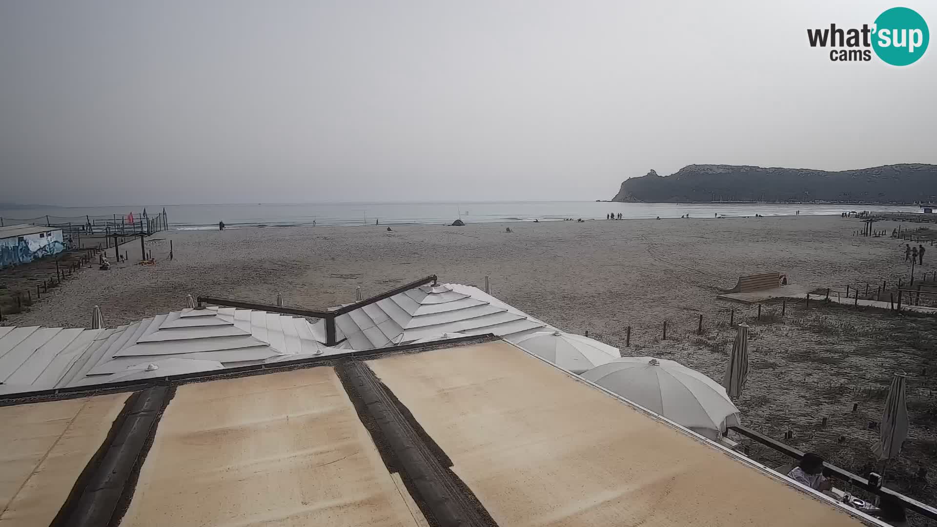 Poetto beach webcam | Cagliari | Sardinia
