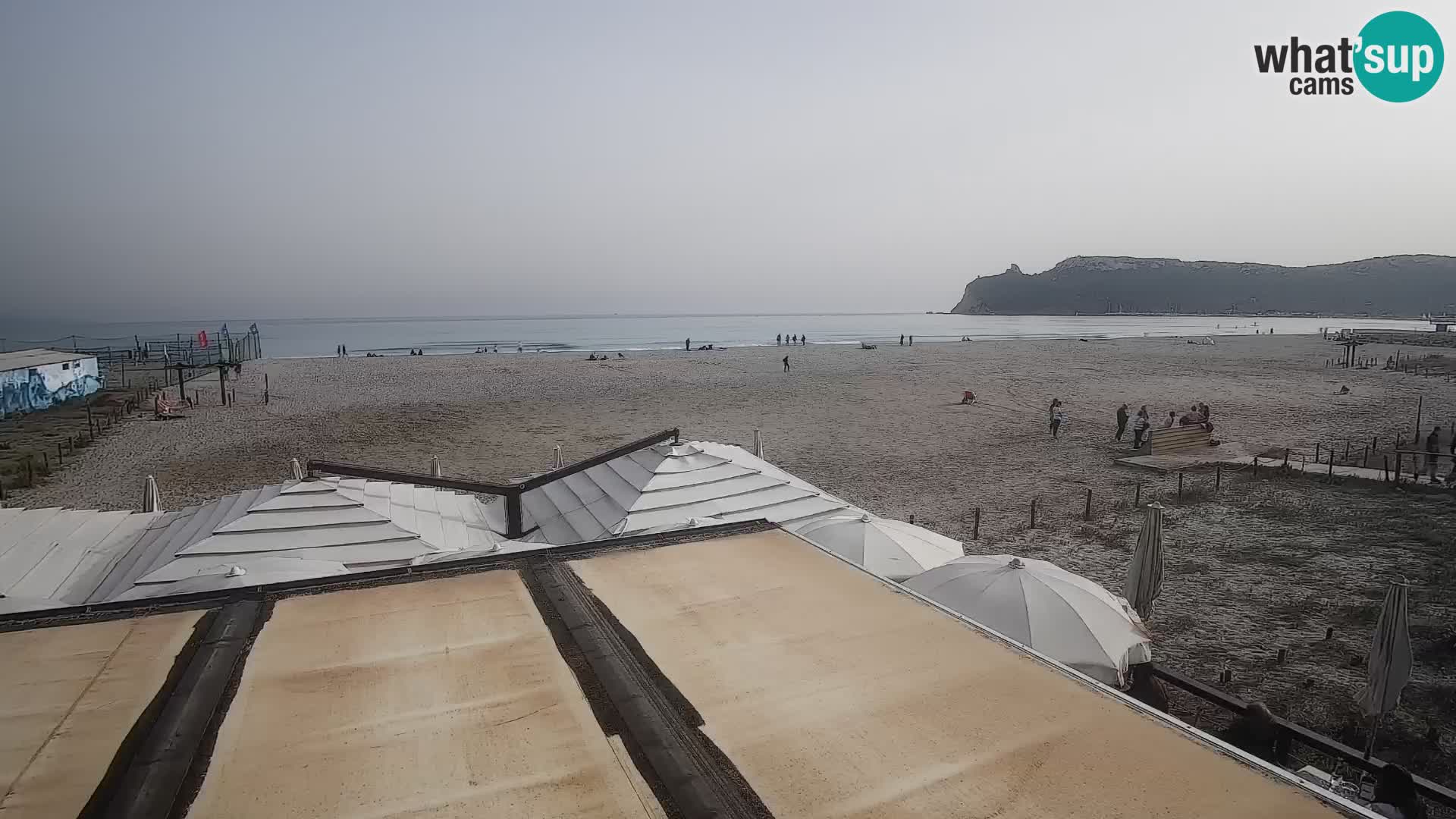 Webcam plage de Poetto | Cagliari | Sardaigne