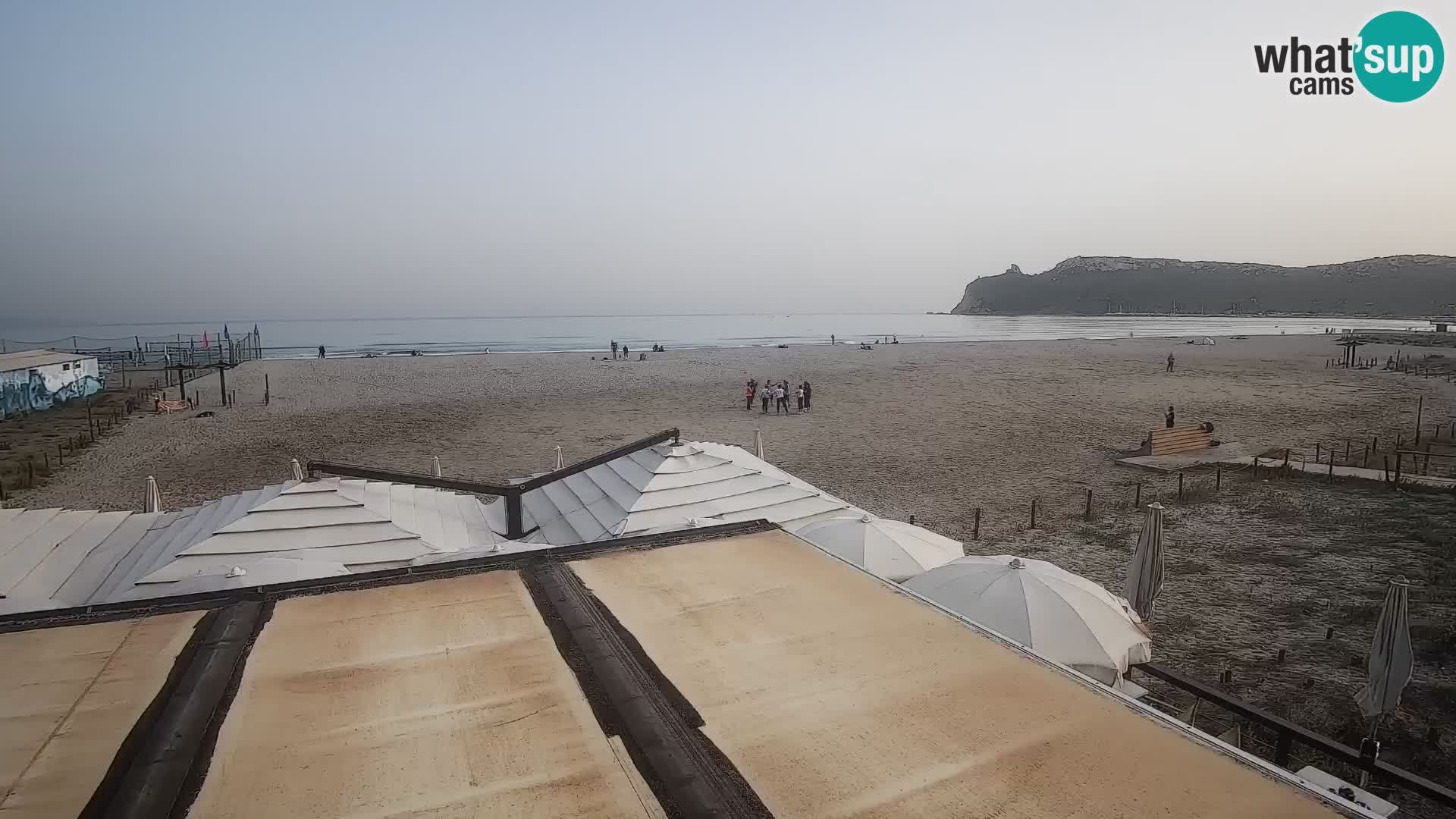 Poetto beach webcam | Cagliari | Sardinija