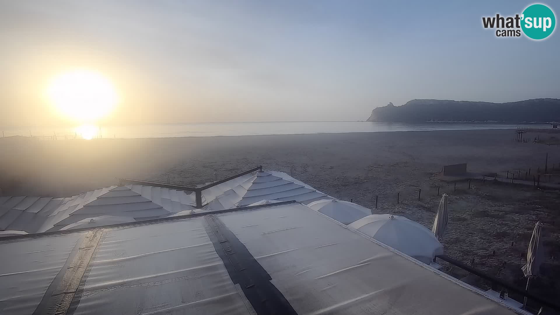Poetto Strand Webcam | Cagliari | Sardinien