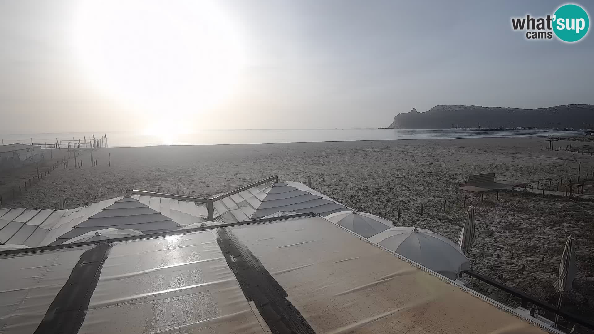 Poetto Strand Webcam | Cagliari | Sardinien