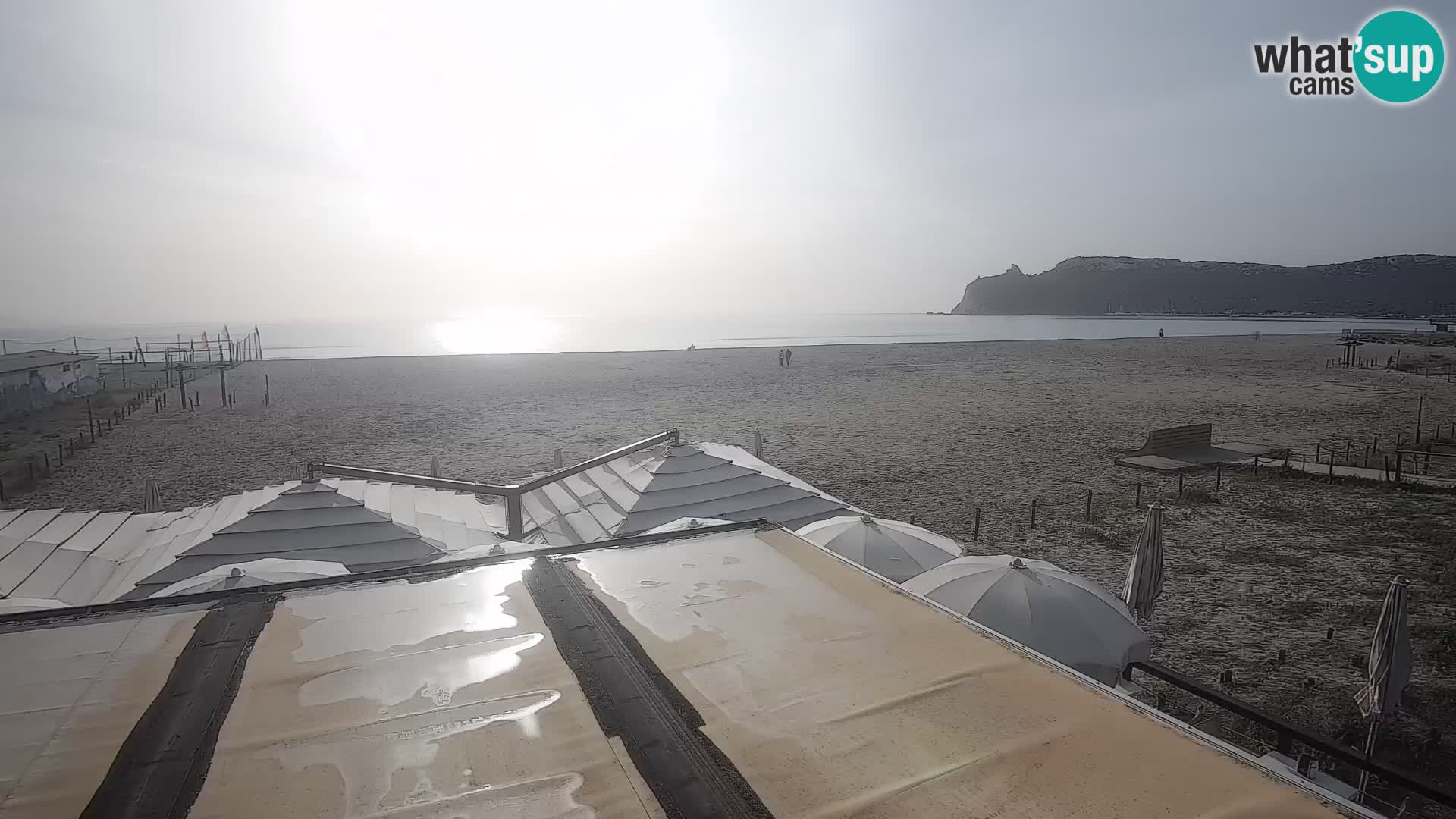 Poetto beach webcam | Cagliari | Sardinia