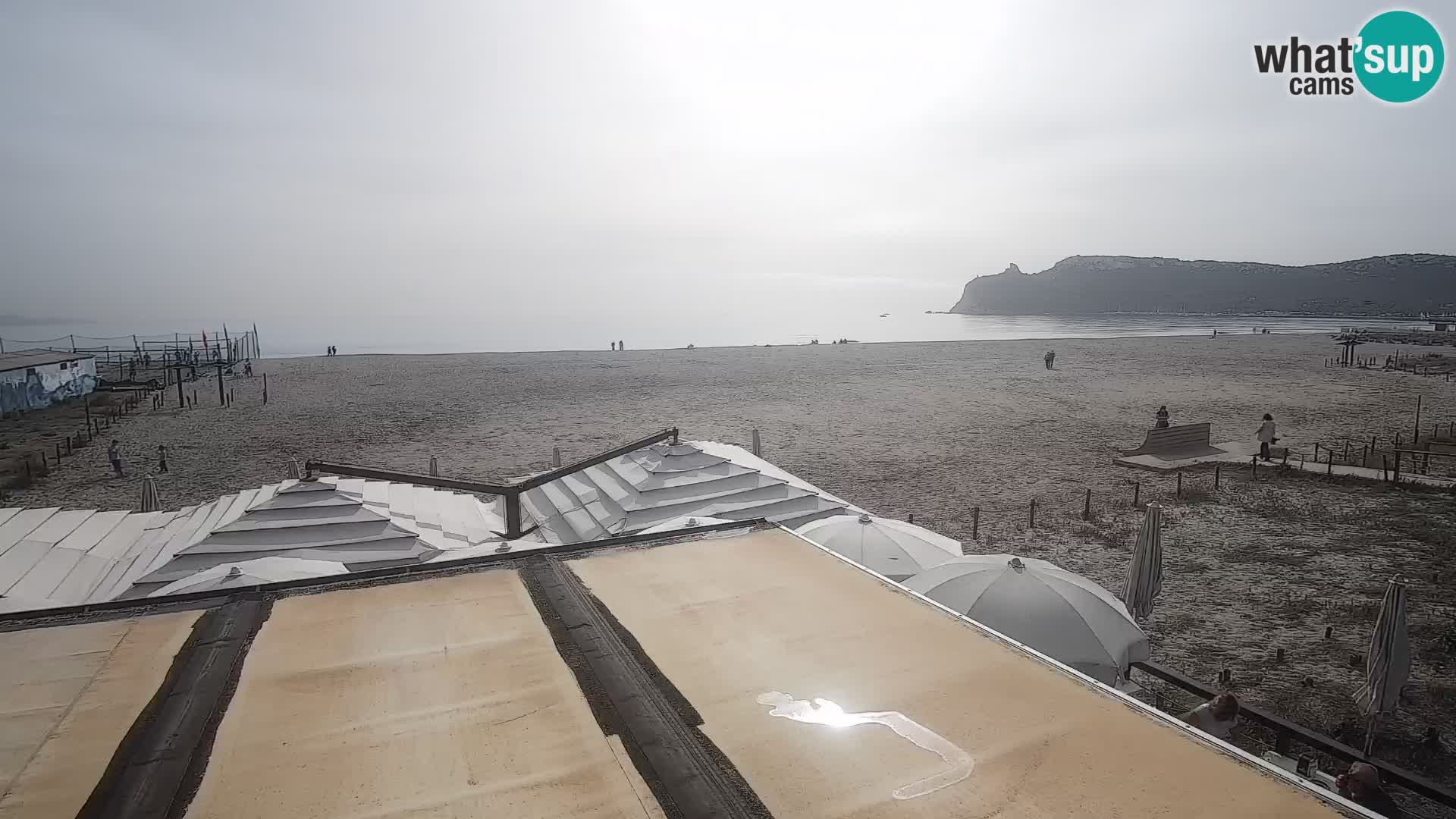 Webcam plage de Poetto | Cagliari | Sardaigne
