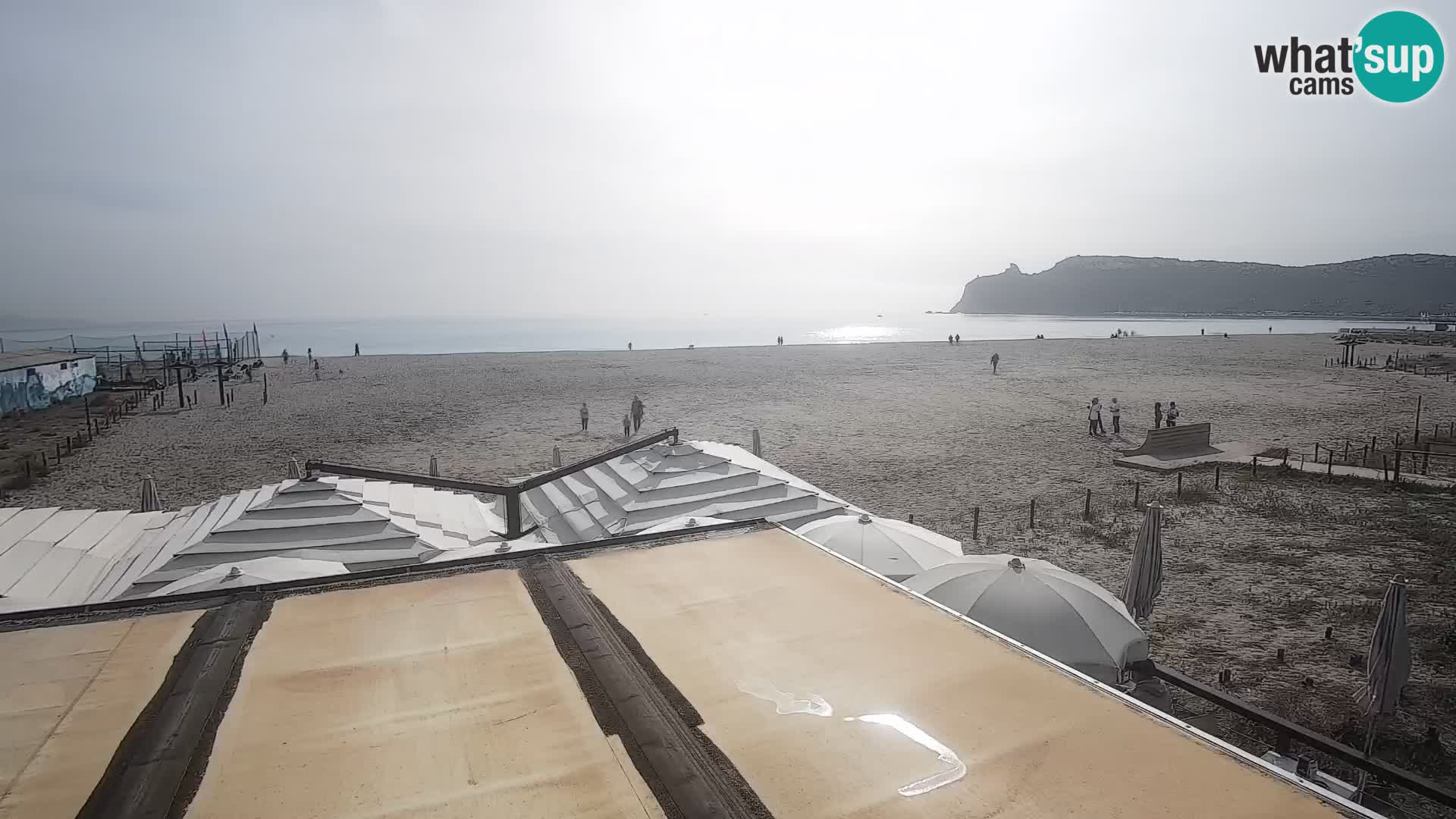 Poetto beach webcam | Cagliari | Sardinia