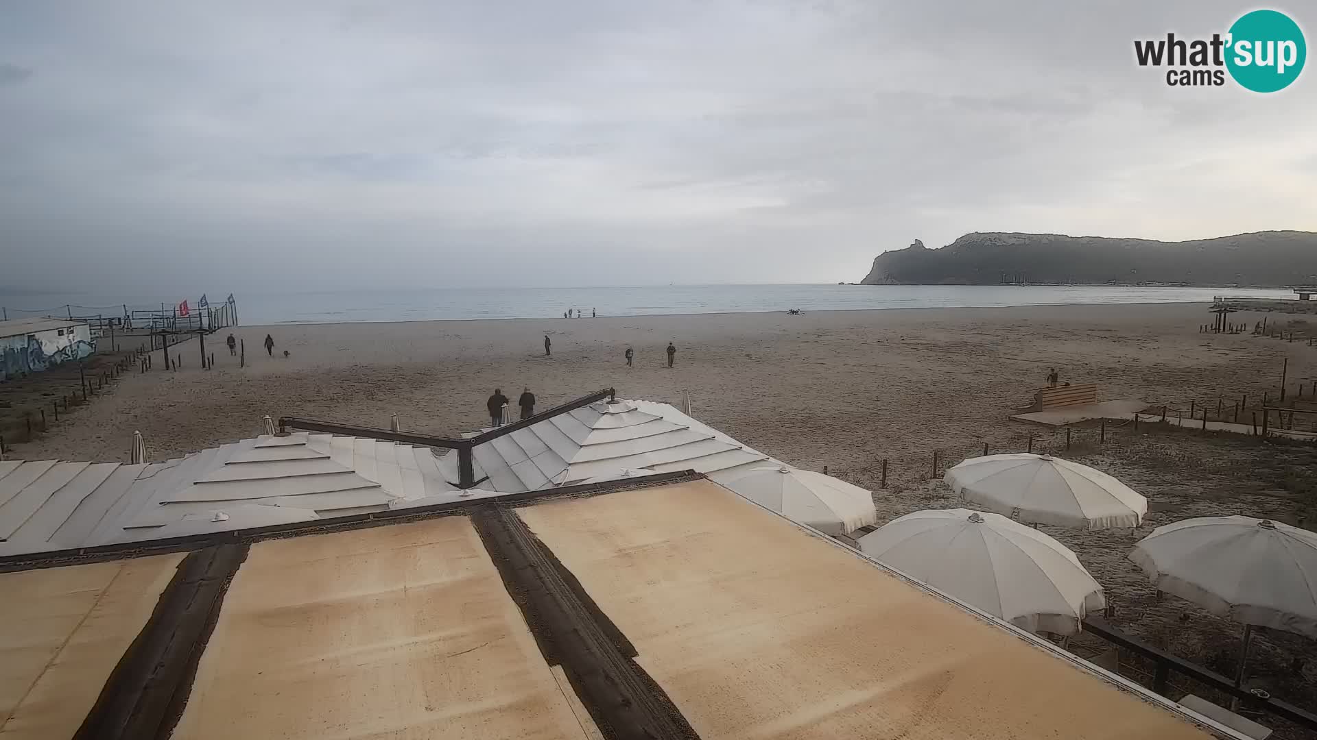 Webcam plage de Poetto | Cagliari | Sardaigne