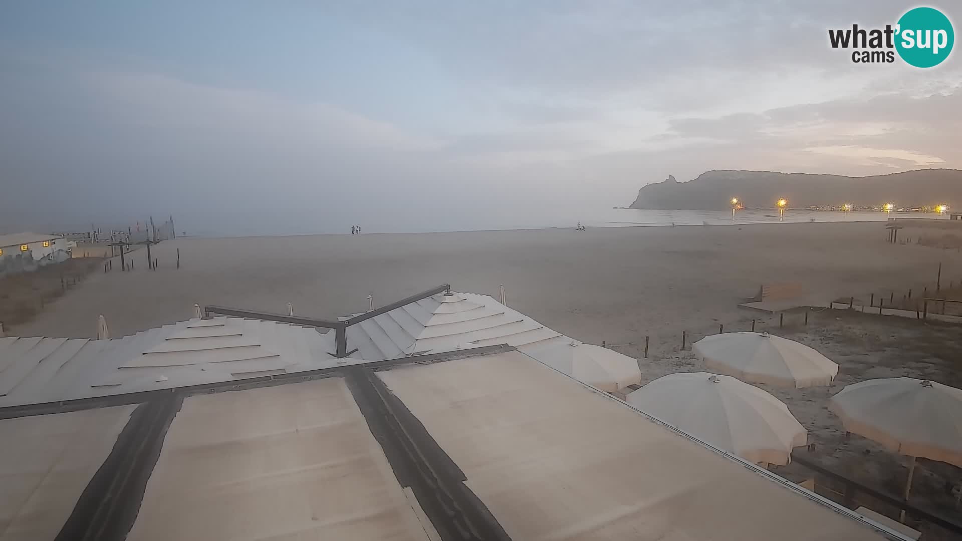Poetto beach webcam | Cagliari | Sardinija