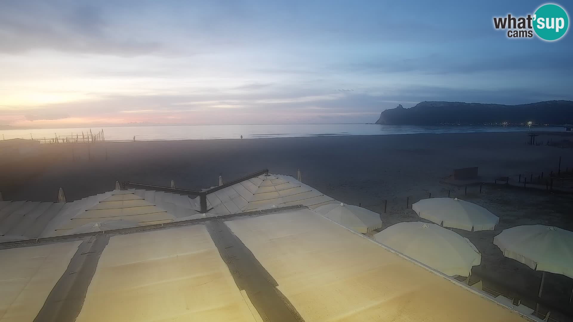 Poetto Strand Webcam | Cagliari | Sardinien