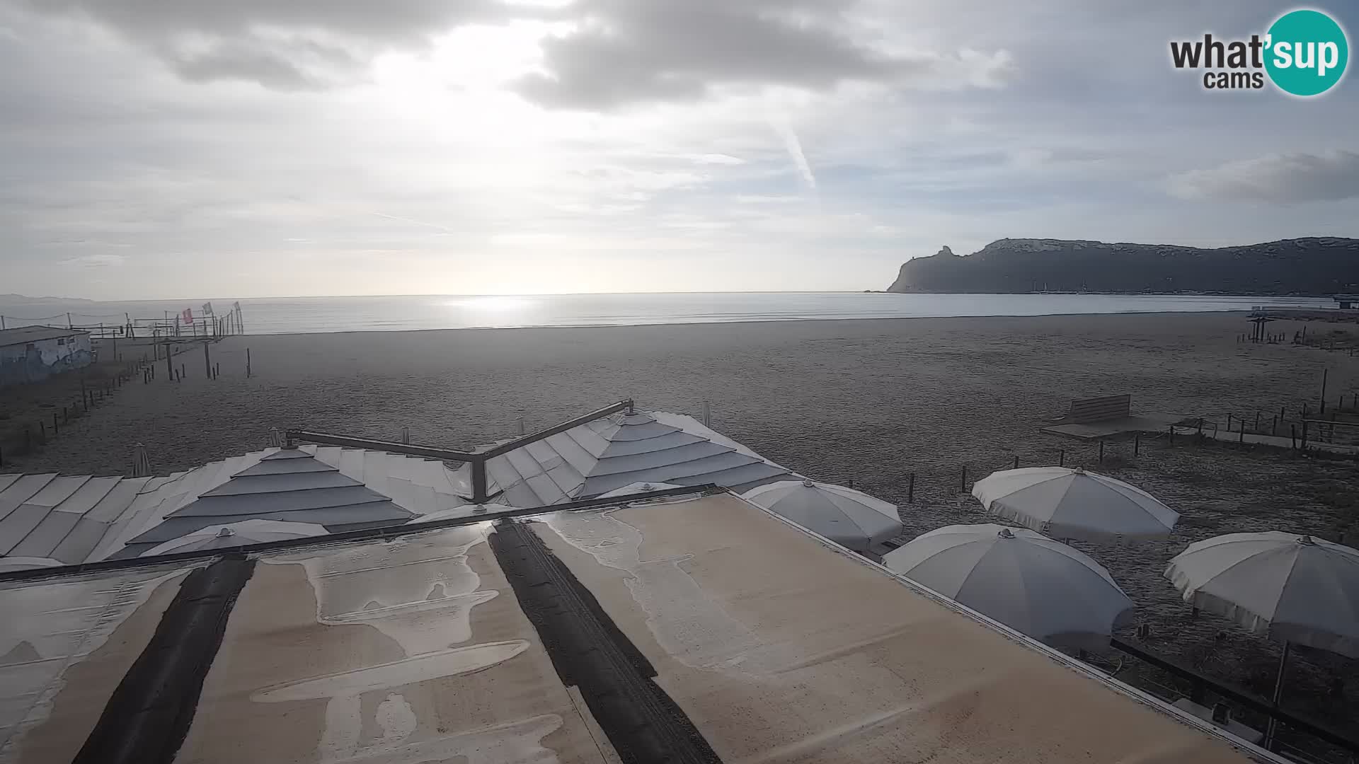 Webcam spiaggia del Poetto | Cagliari | Sardegna