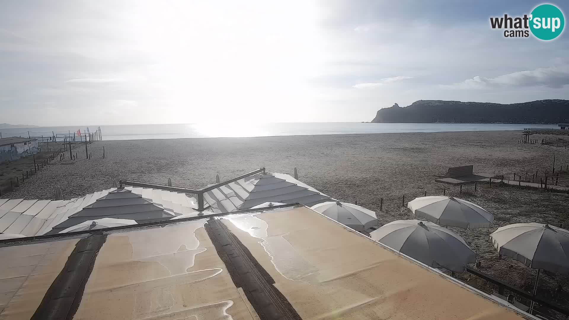 Poetto Strand Webcam | Cagliari | Sardinien