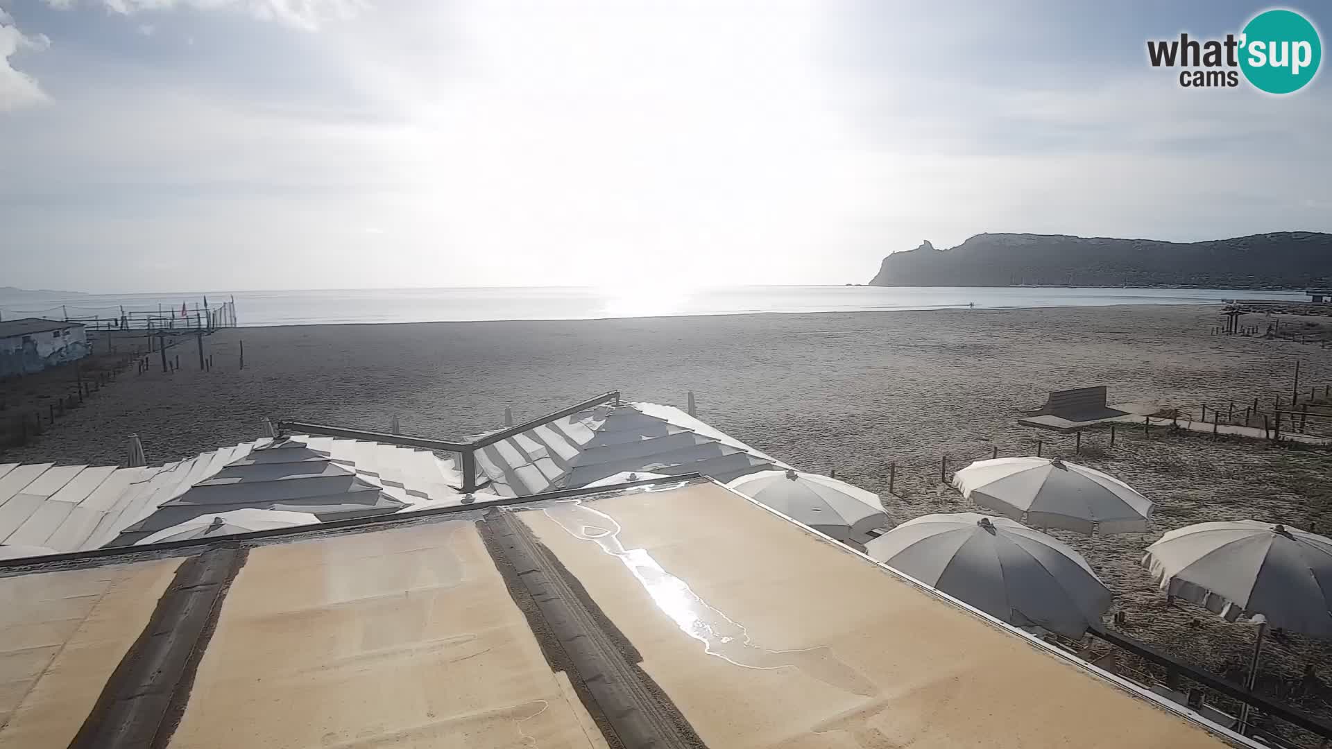 Poetto beach webcam | Cagliari | Sardinia