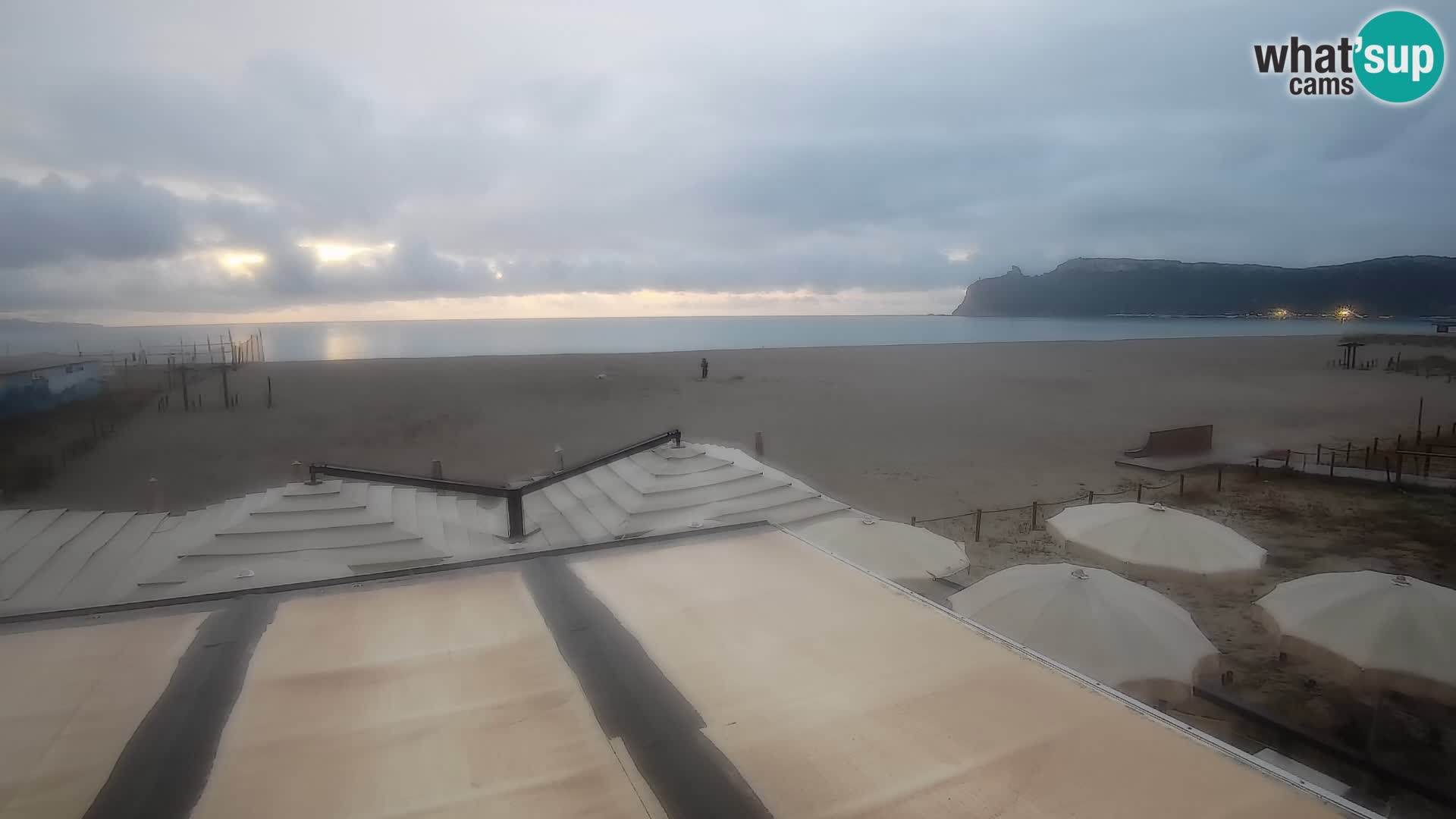 Poetto beach webcam | Cagliari | Sardinia
