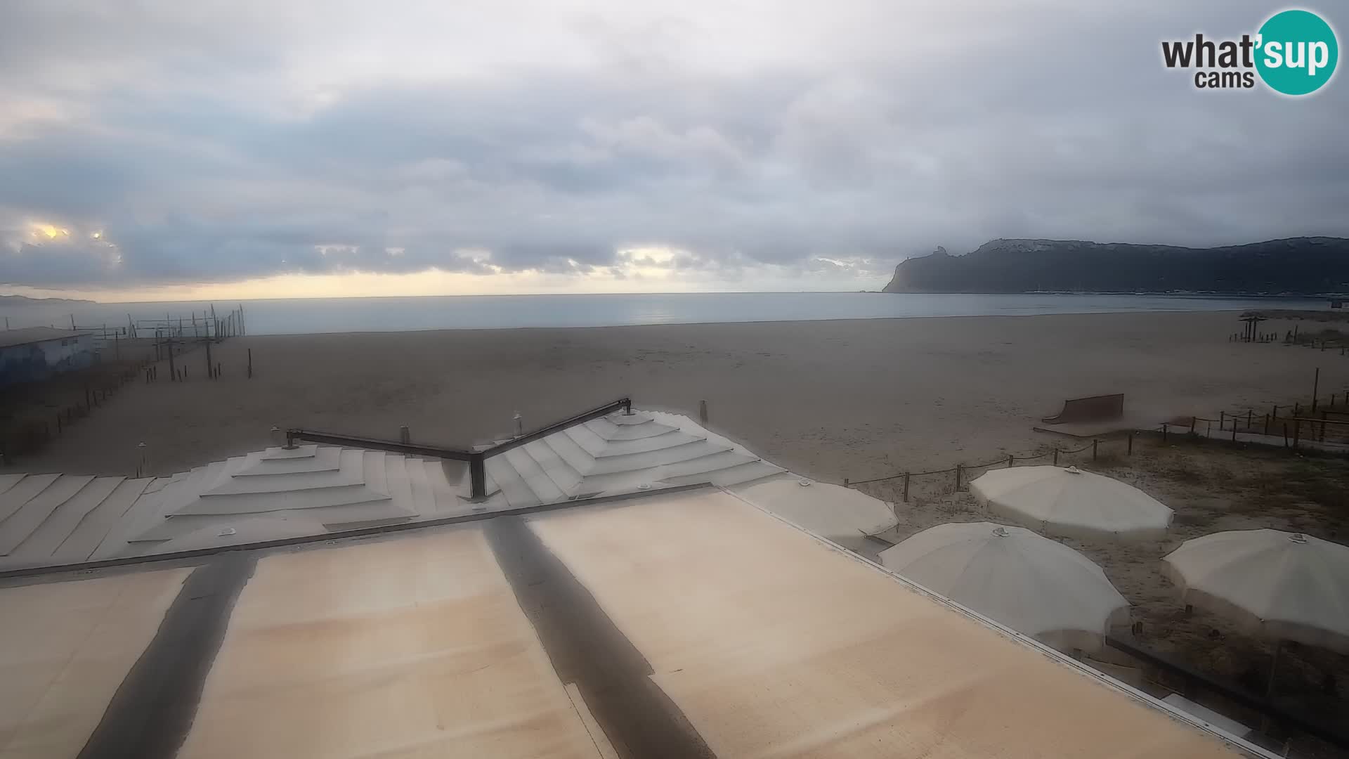 Poetto Strand Webcam | Cagliari | Sardinien