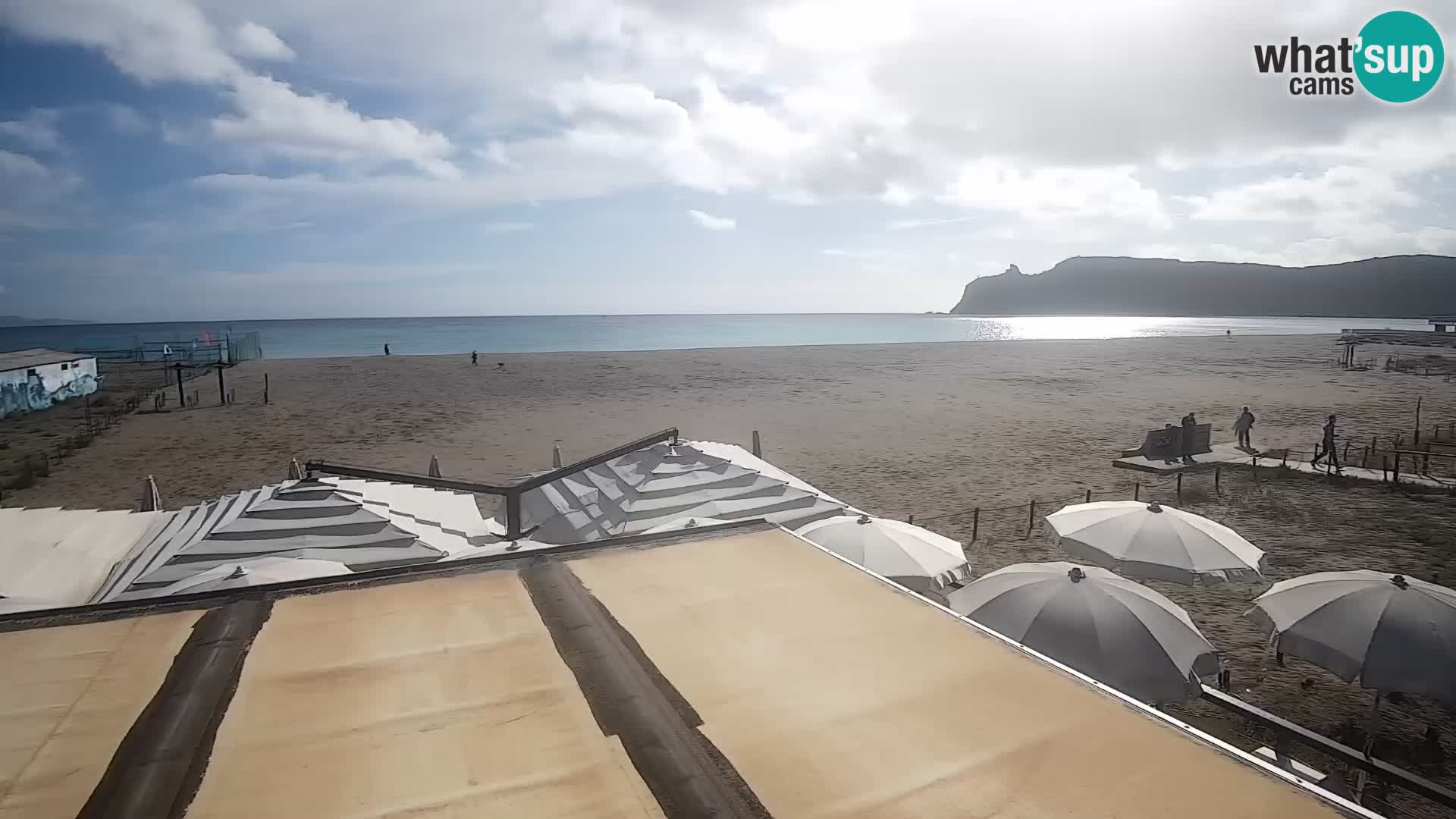 Poetto beach webcam | Cagliari | Sardinia