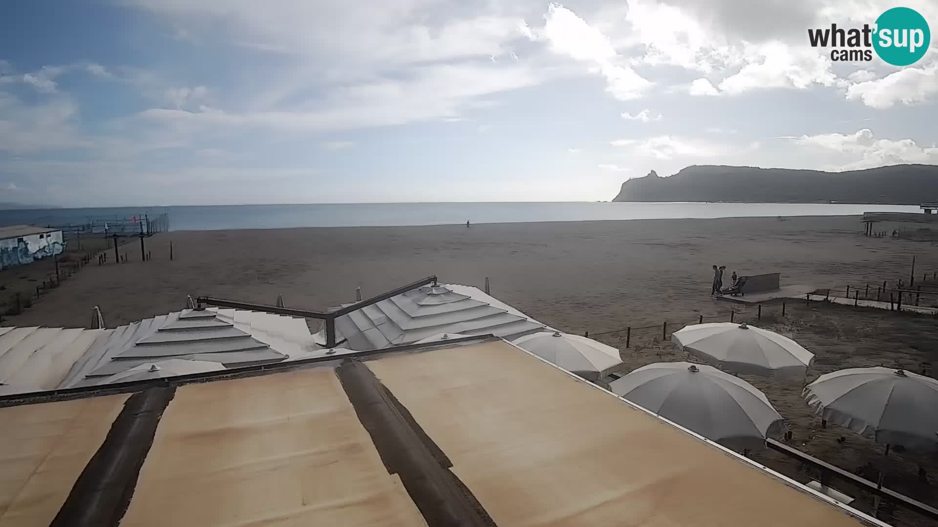 Poetto beach webcam | Cagliari | Sardinia
