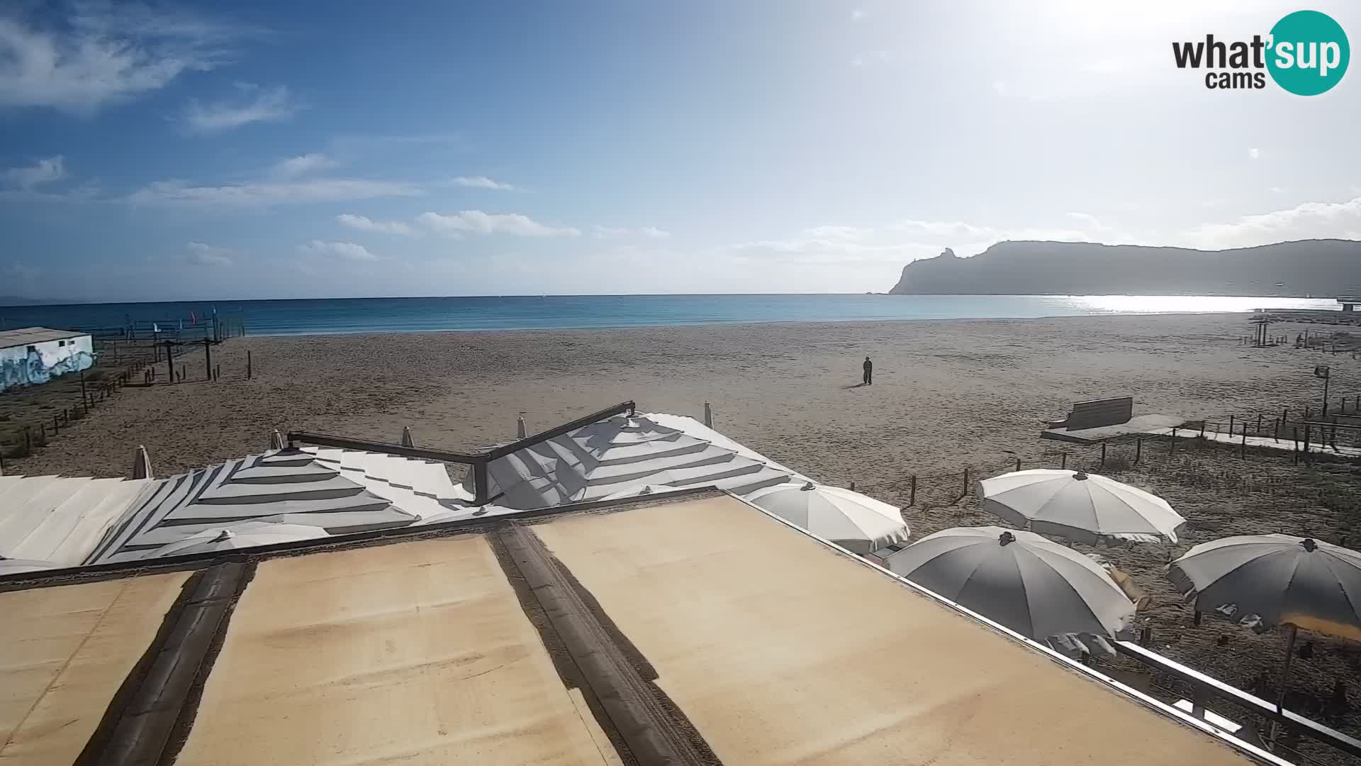 Webcam playa de Poetto | Cagliari | Cerdeña