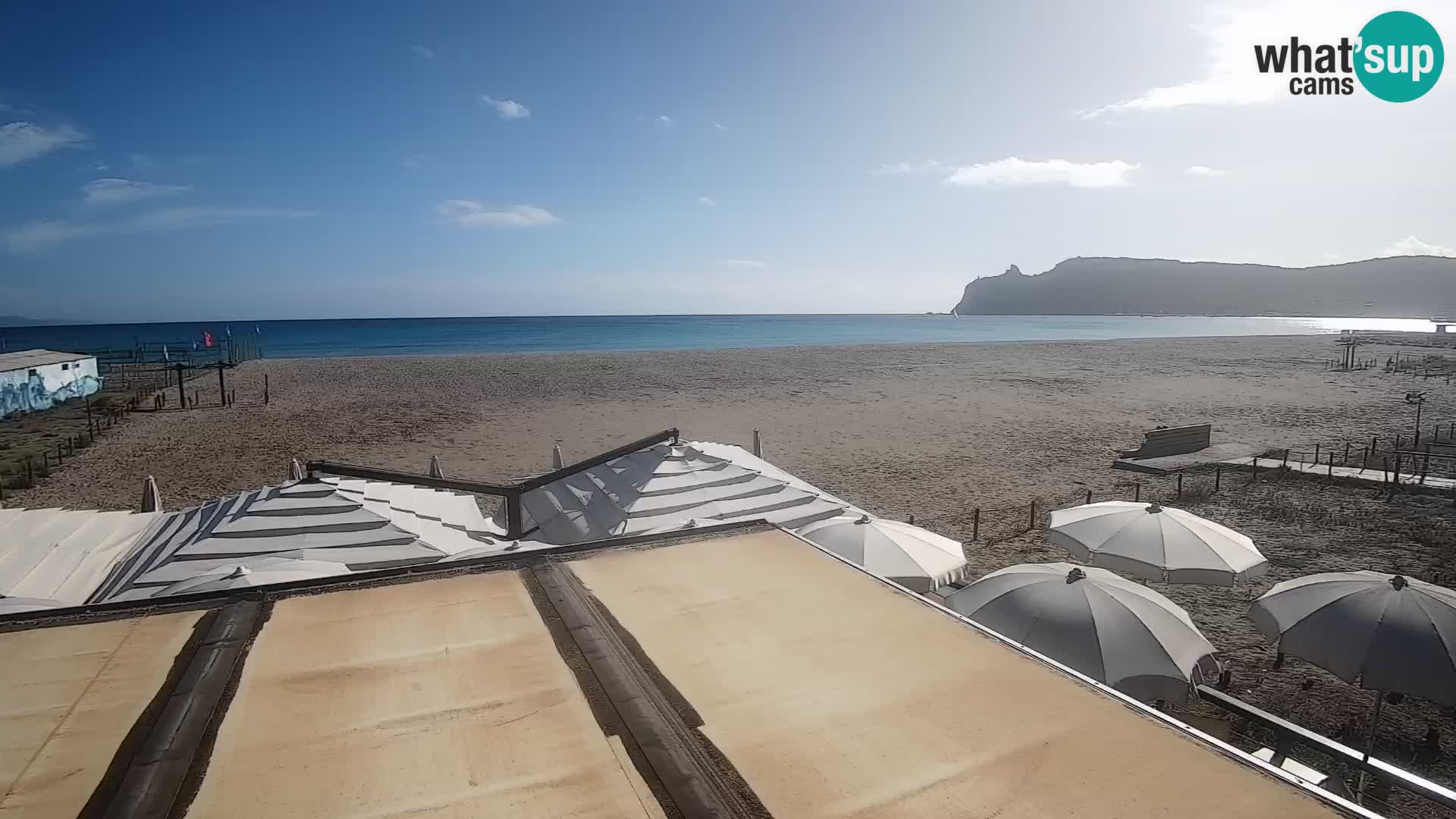 Poetto beach webcam | Cagliari | Sardinia