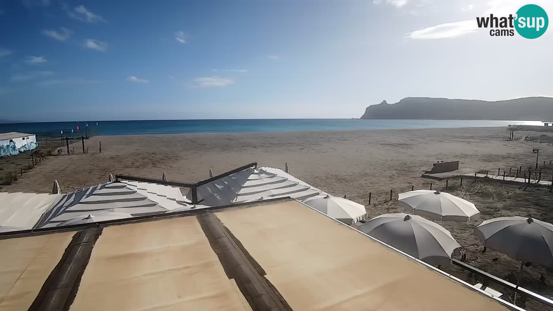 Webcam plage de Poetto | Cagliari | Sardaigne