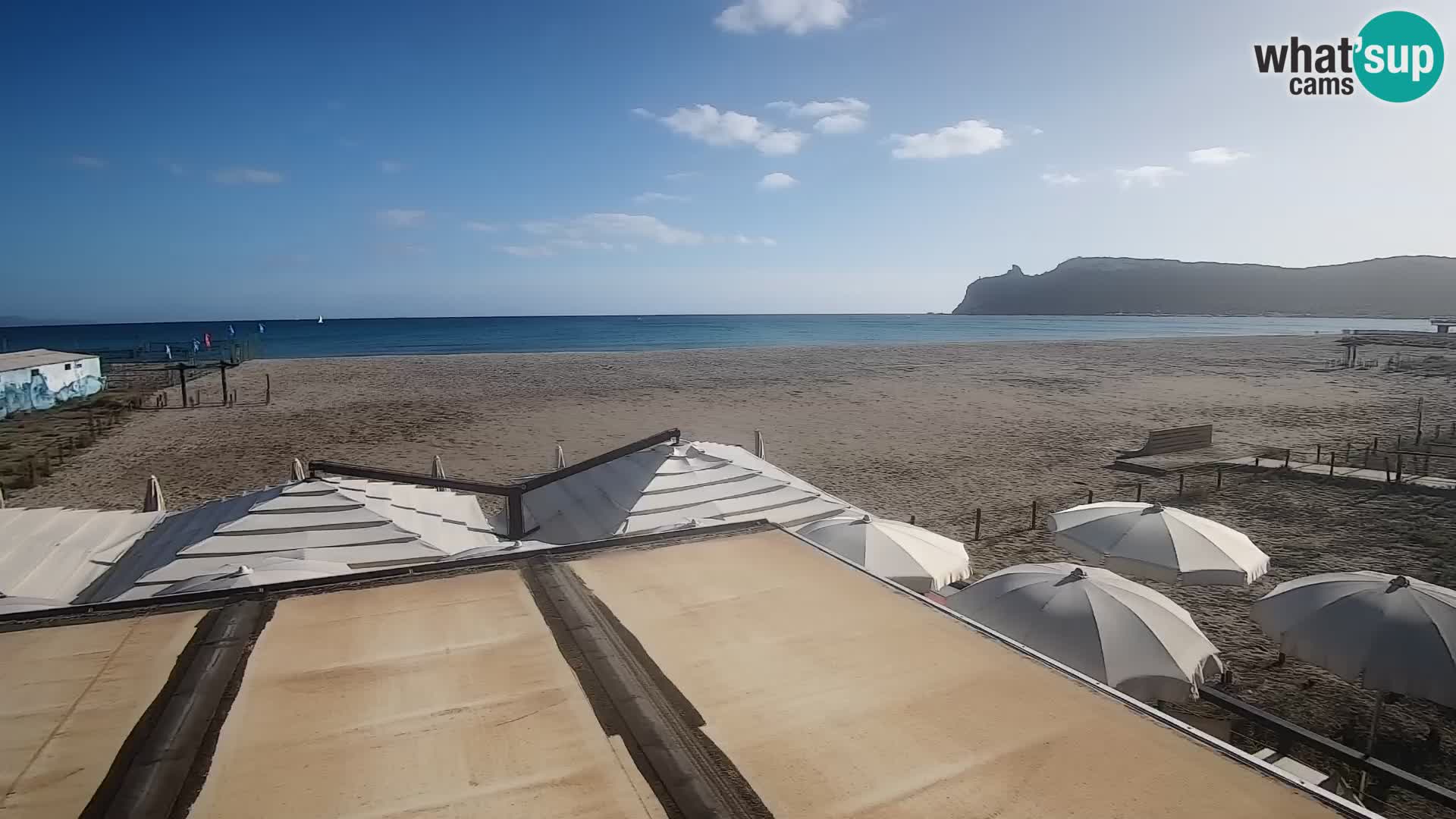 Poetto Strand Webcam | Cagliari | Sardinien