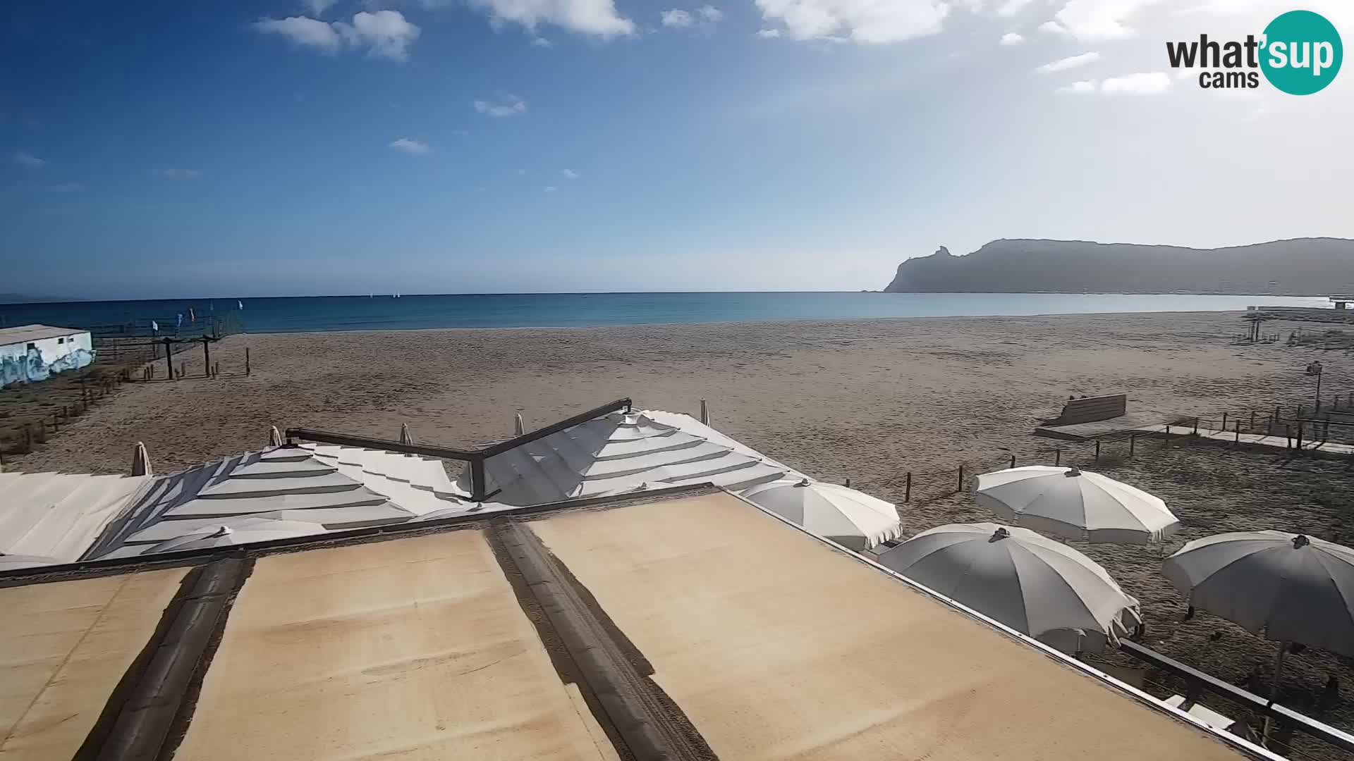 Poetto beach webcam | Cagliari | Sardinia