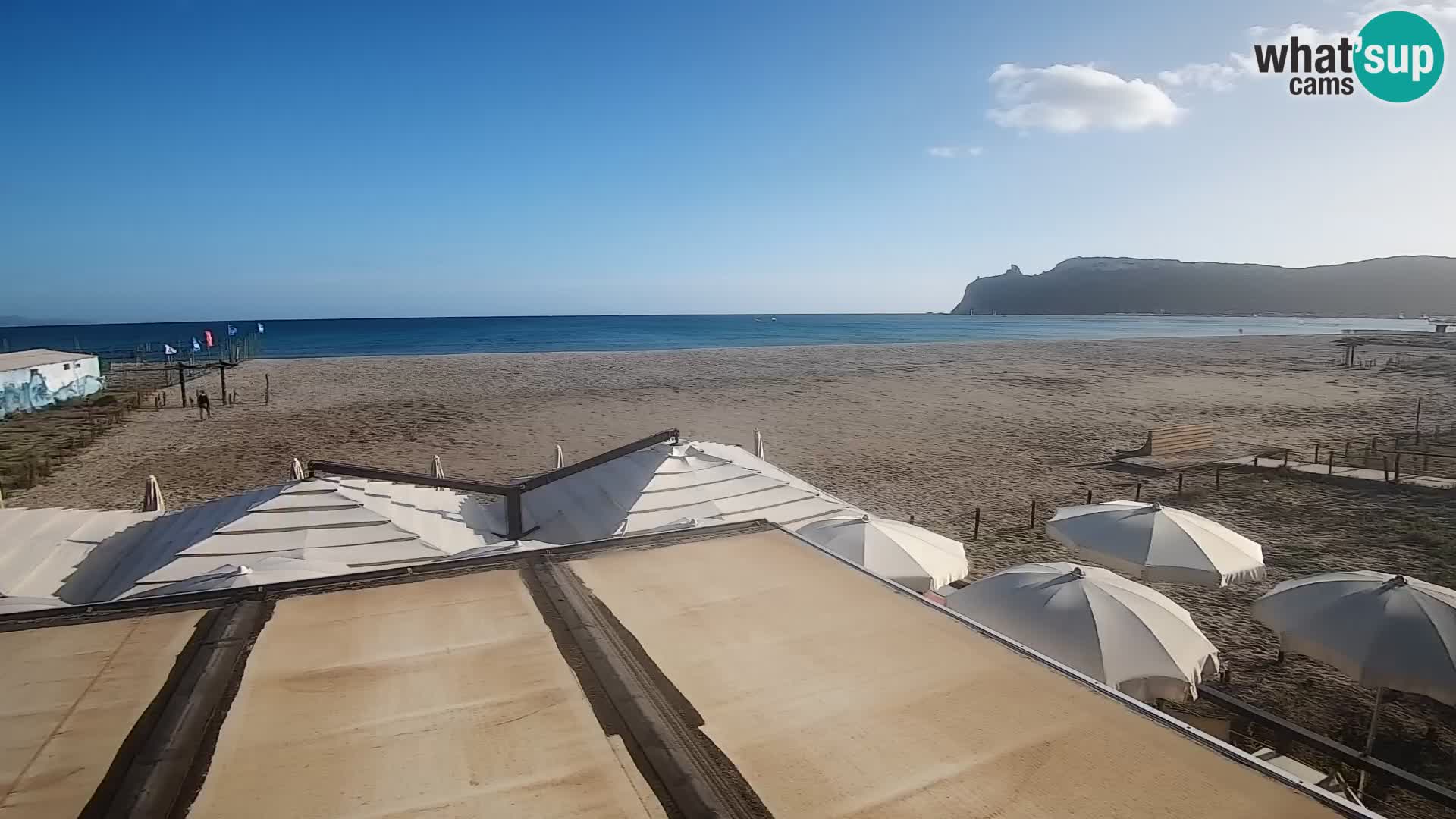 Poetto beach webcam | Cagliari | Sardinia