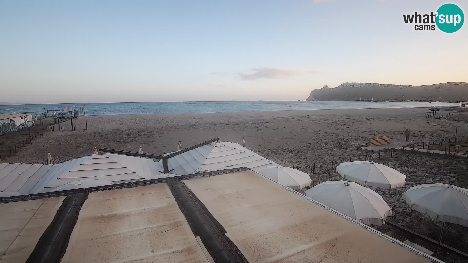 Webcam plage de Poetto | Cagliari | Sardaigne