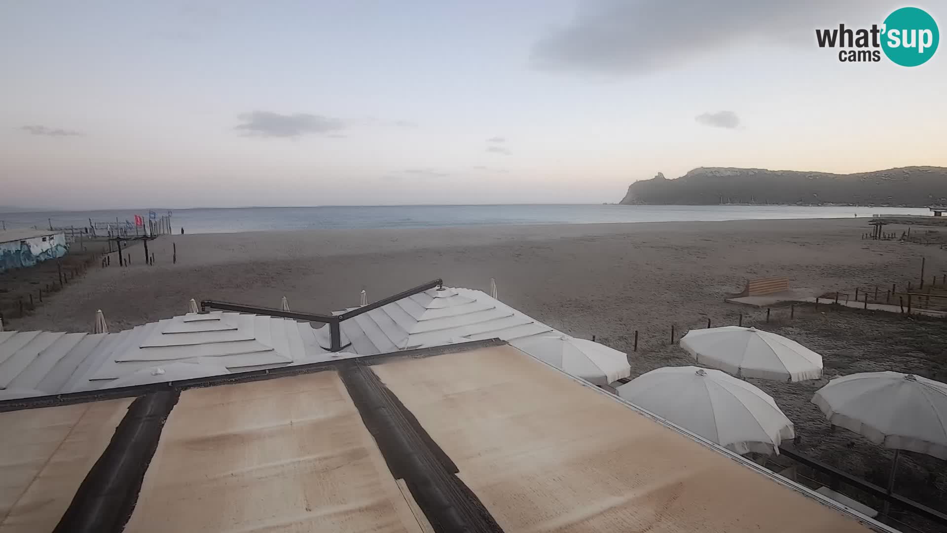 Poetto beach webcam | Cagliari | Sardinia
