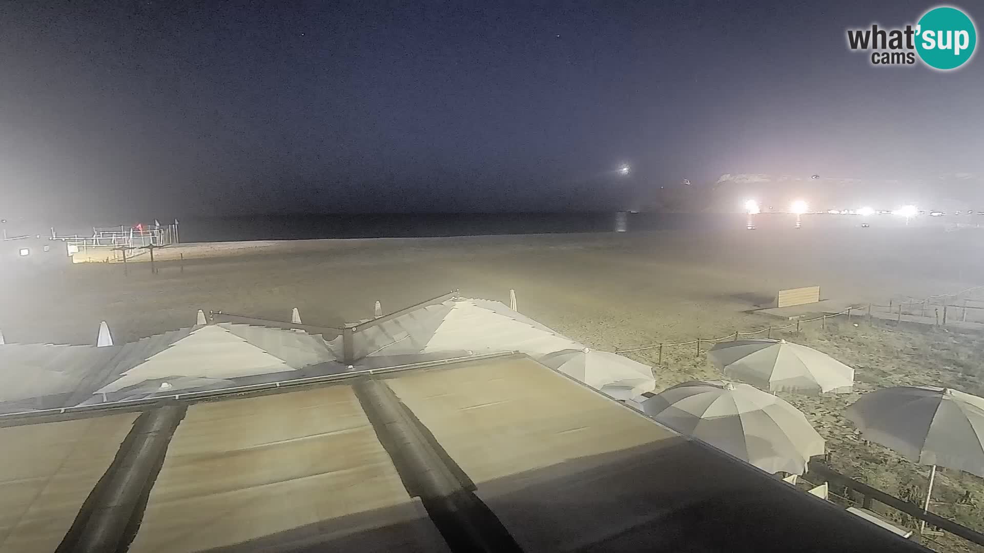 Poetto beach webcam | Cagliari | Sardinija