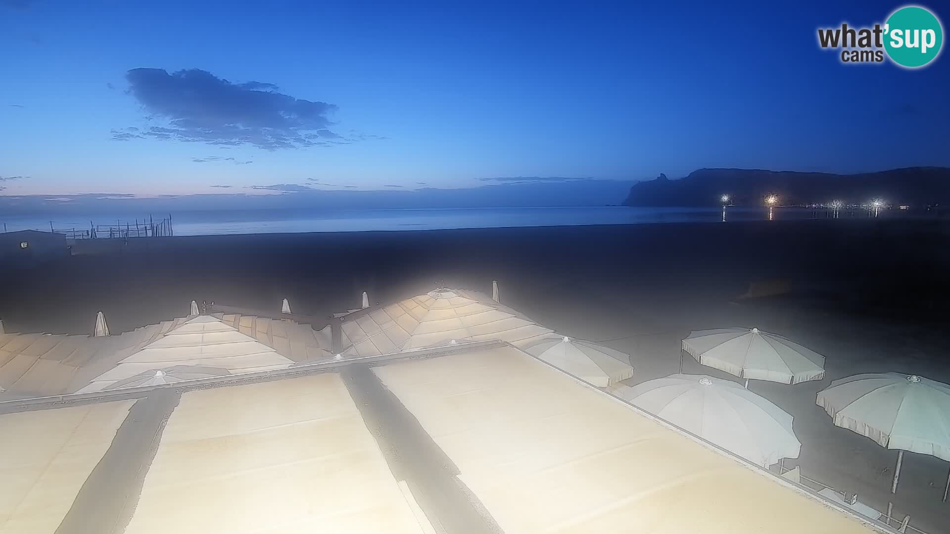 Webcam spiaggia del Poetto | Cagliari | Sardegna